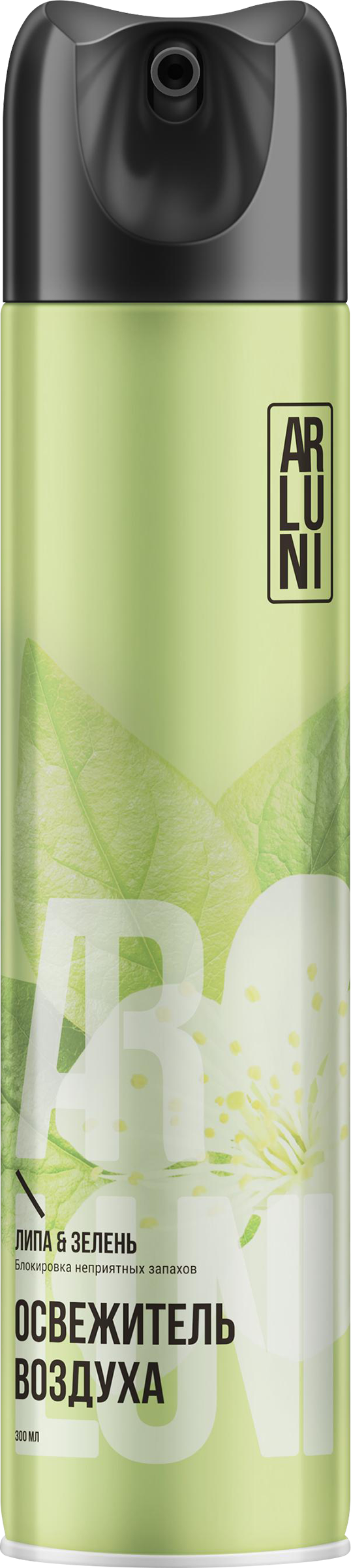 Изображение товара Освежитель воздуха ARLUNI Липа зеленый аромат 300 мл