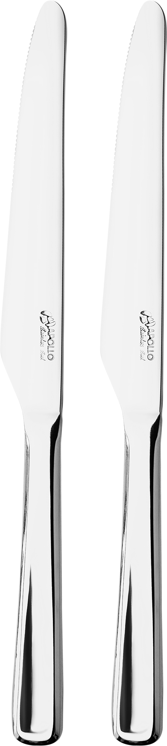 Изображение товара Набор ножей столовых APOLLO Modern, 2шт, нержавеющая сталь 18-0, стильный дизайн