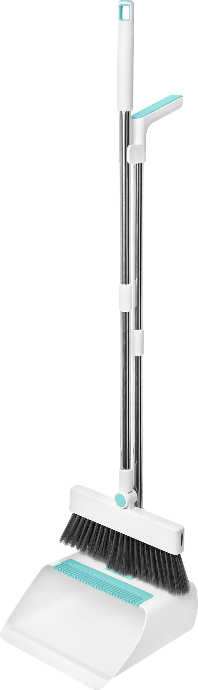 Изображение товара Набор для уборки YOU'LL LOVE 4в1 совок с метлой щеткой и сгоном