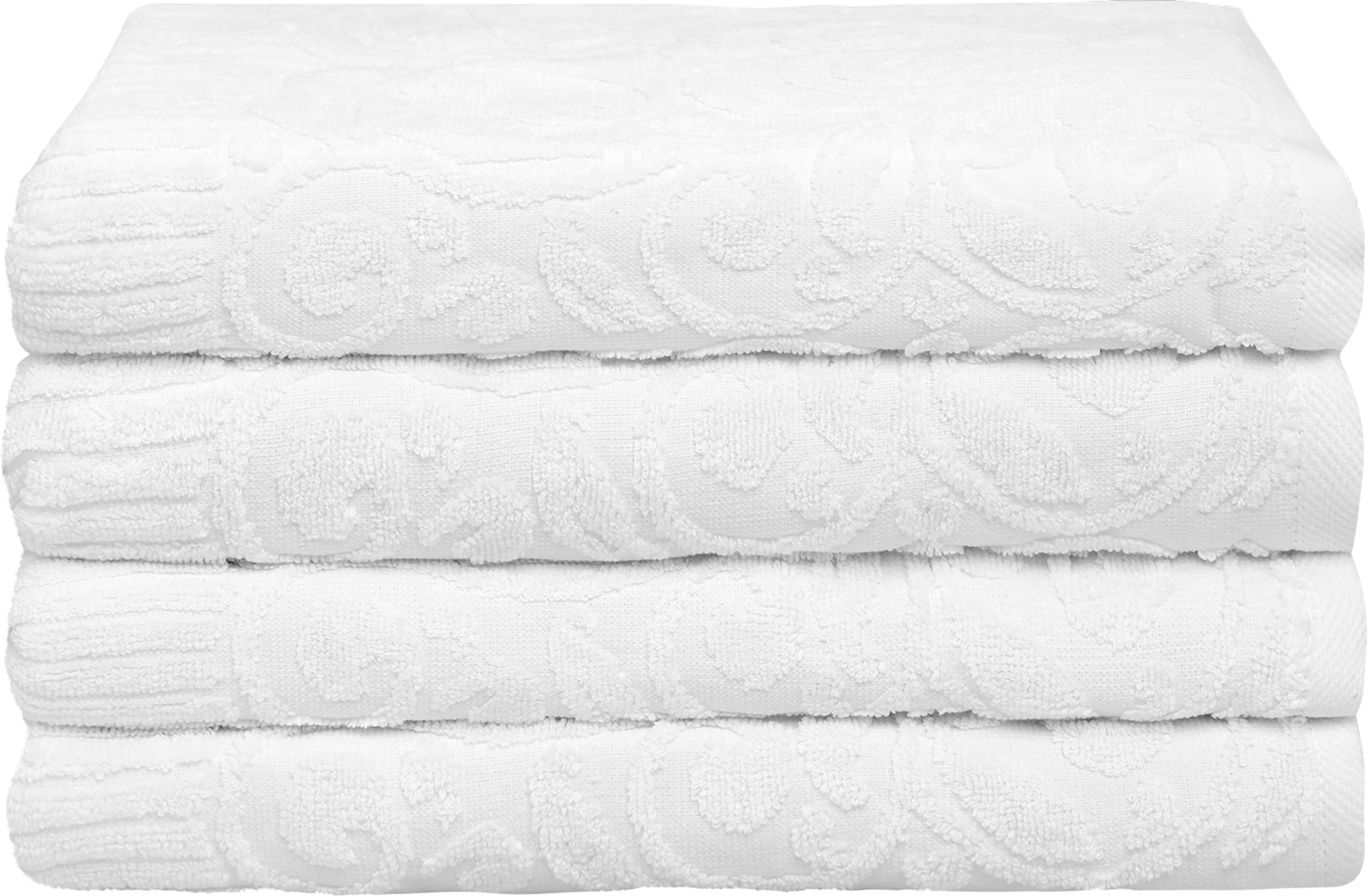 Изображение товара Махровое полотенце HOMECLUB Ажур 100х150см кремовое для ванной и пляжа