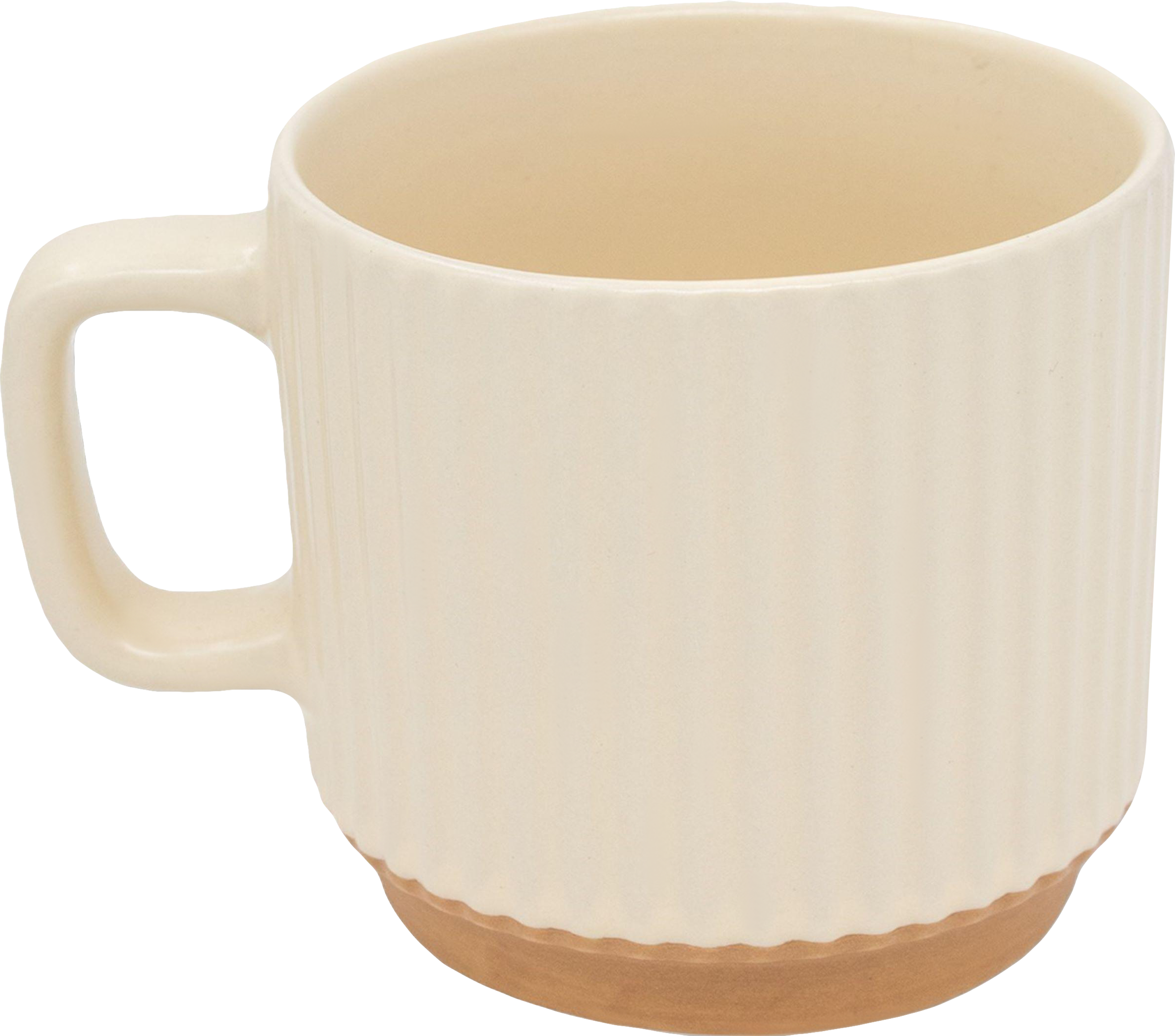 Изображение товара Набор кружек UNIFICO Como Cream 240мл, керамика, кремовые двуспленные