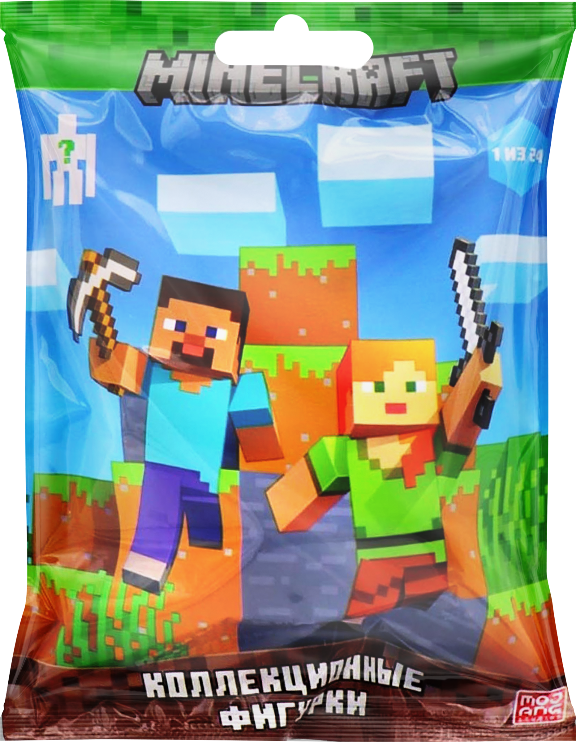 Изображение товара Игрушка MINECRAFT коллекционные топперы, Арт. MC2005