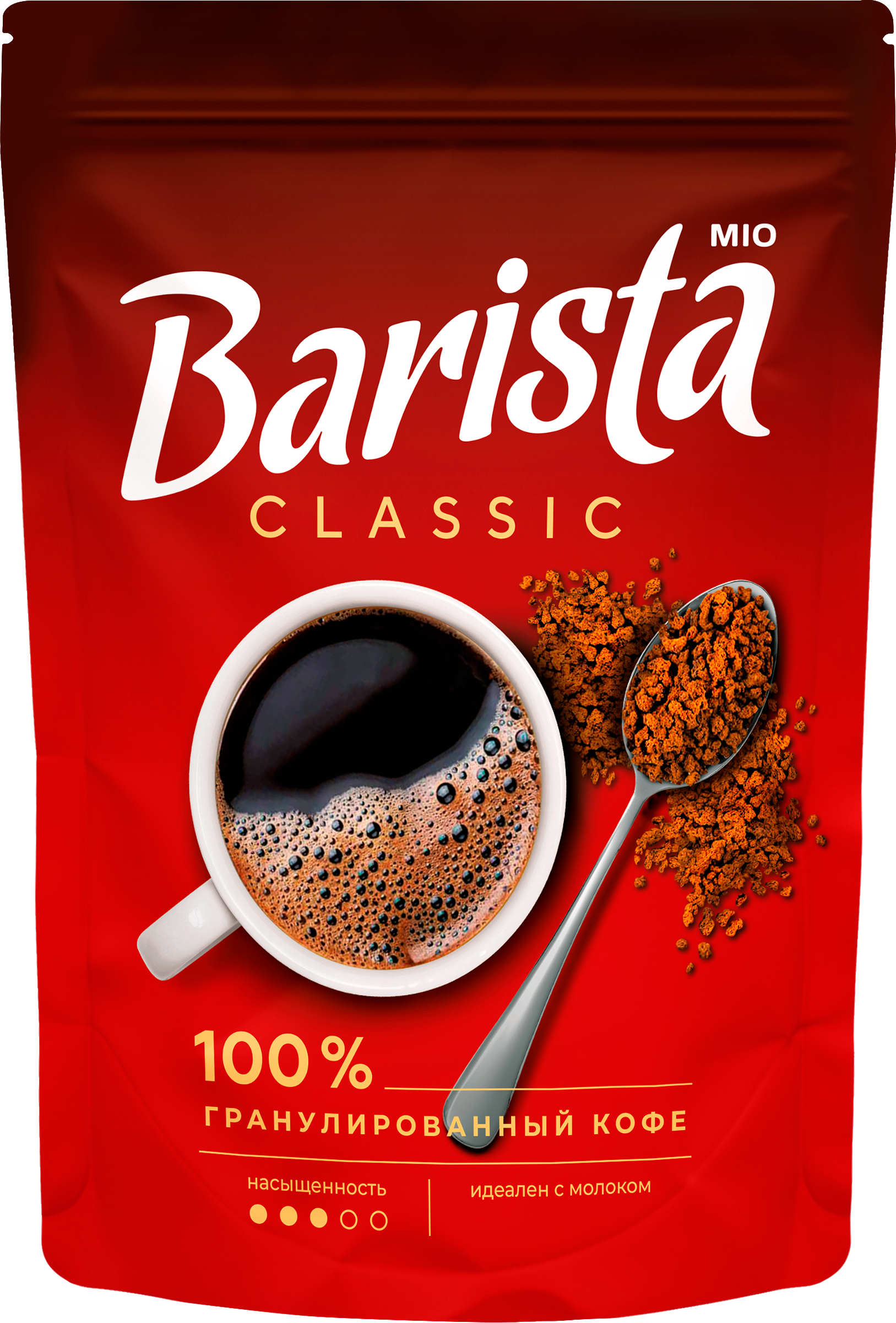 Изображение товара Кофе растворимый BARISTA MIO Classic 60г насыщенный вкус и аромат