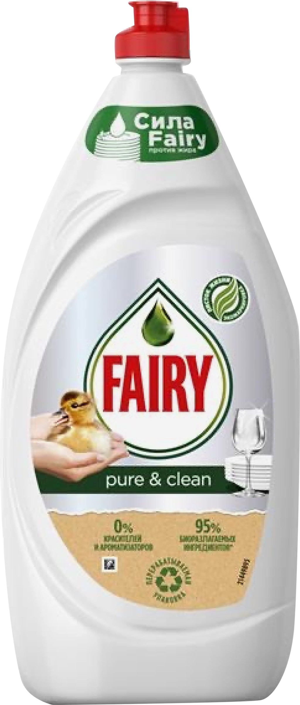Изображение товара Средство для мытья посуды FAIRY Pure&clean эффективное и безопасное 857626