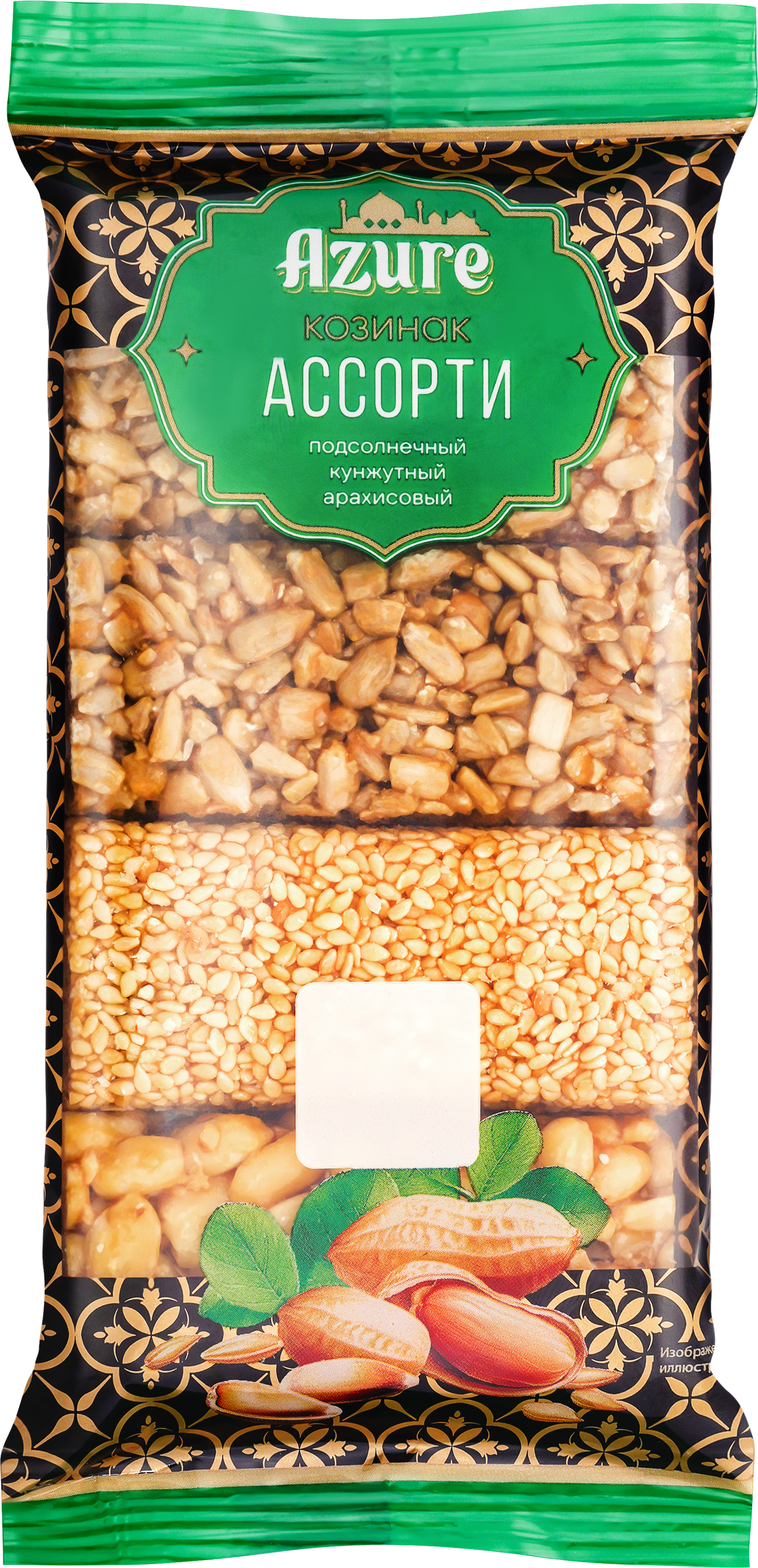 Изображение товара Козинак AZURE Ассорти, 113г