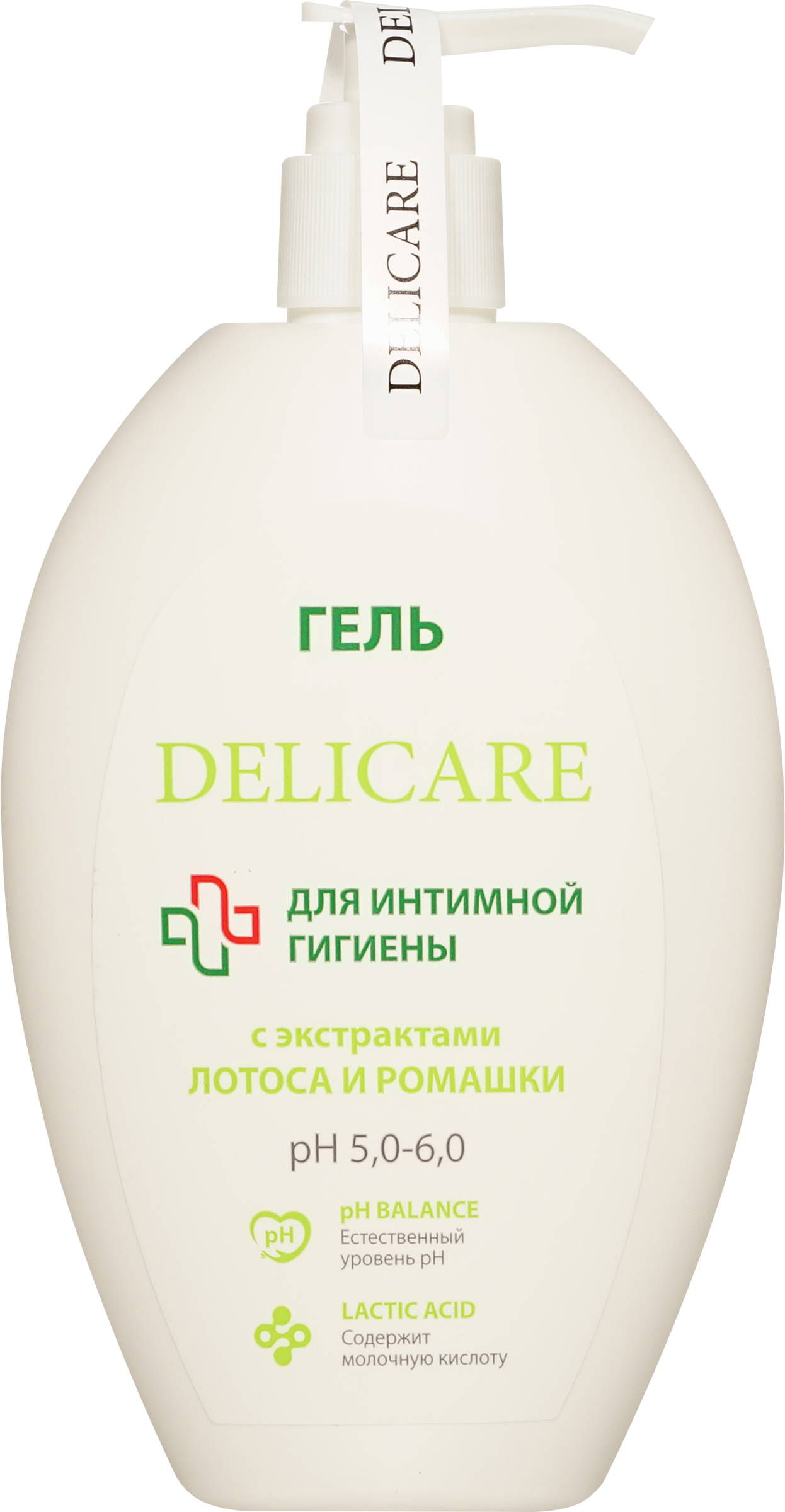 Изображение товара Гель для интимной гигиены DELICARE с лотосом и ромашкой 300мл