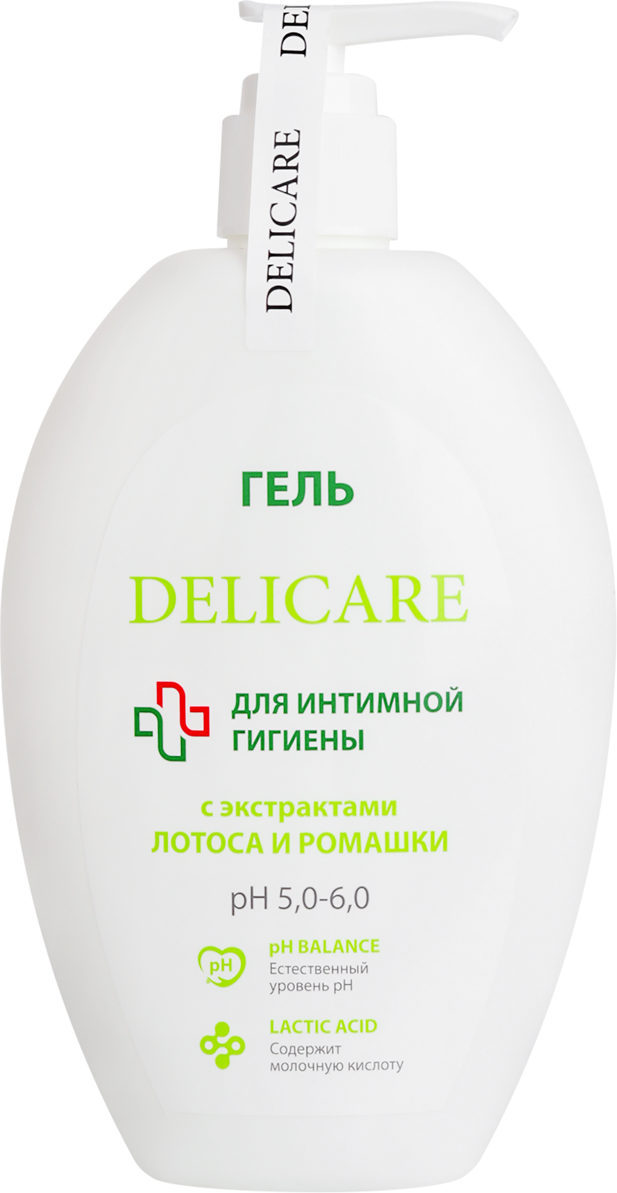 Изображение товара Гель для интимной гигиены DELICARE с лотосом и ромашкой 300мл
