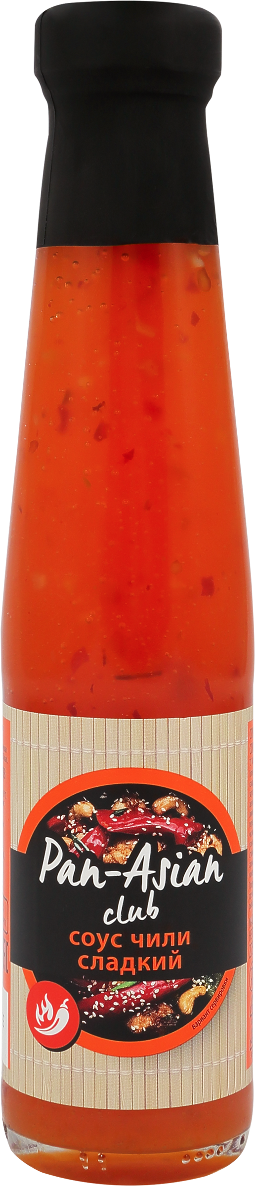 Изображение товара Соус PAN-ASIAN Чили сладкий 275г натуральный соус для мясных и овощных блюд