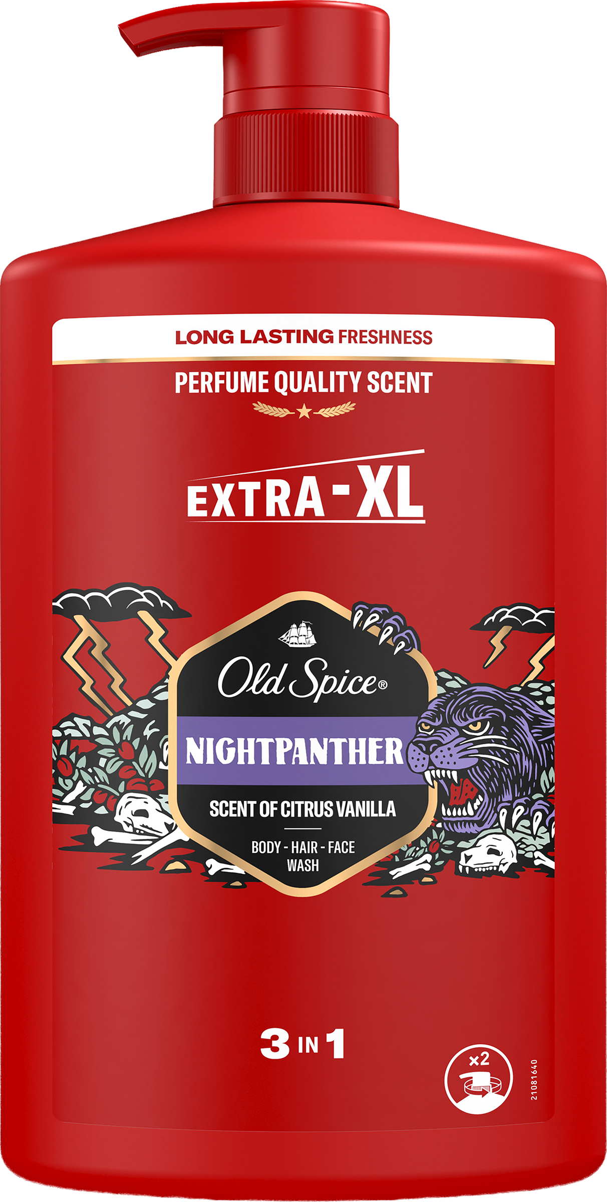 Изображение товара Гель для душа и шампунь OLD SPICE Nightpanther 1000 мл для мужчин