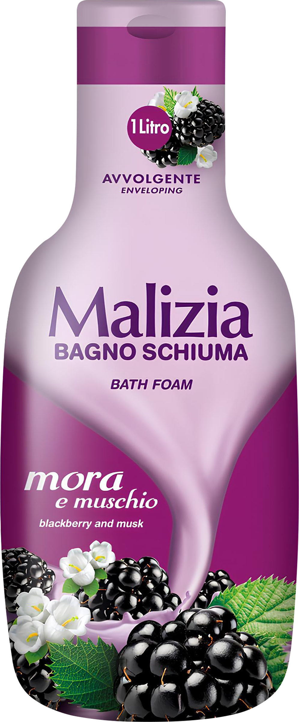 Изображение товара Пена для ванны MALIZIA Musk blackberry с ежевикой и мускусом 1000мл