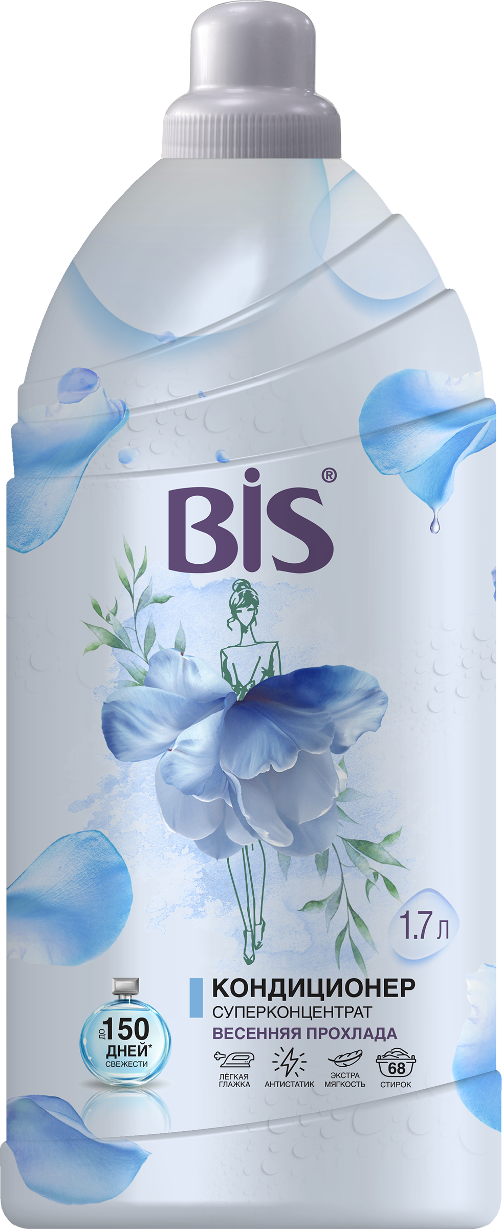Изображение товара Кондиционер для белья BIS Весенняя прохлада концентрированный 1,7л