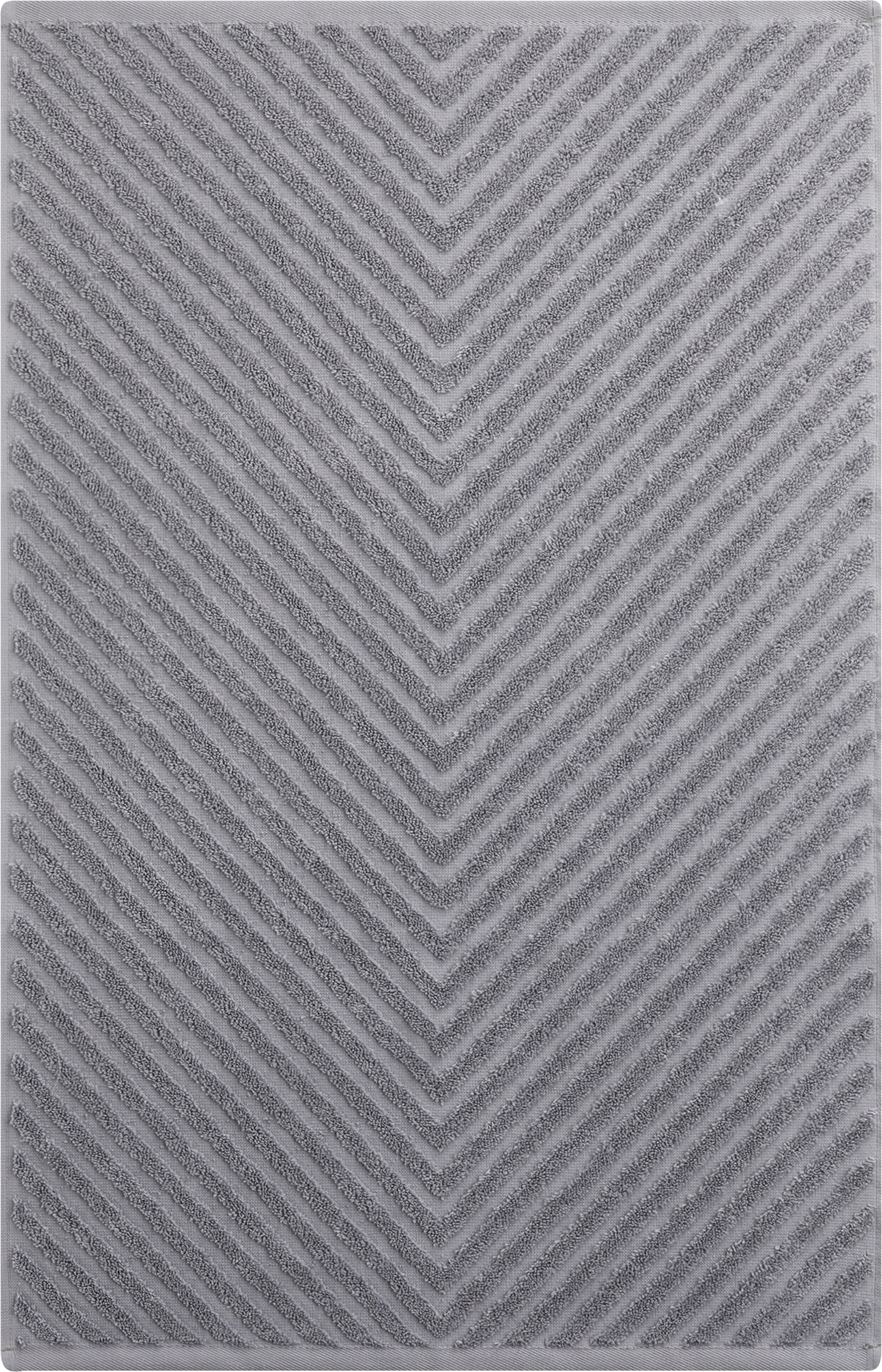 Изображение товара Полотенце махровое HOMECLUB Елочка 50х70см, светло-серое