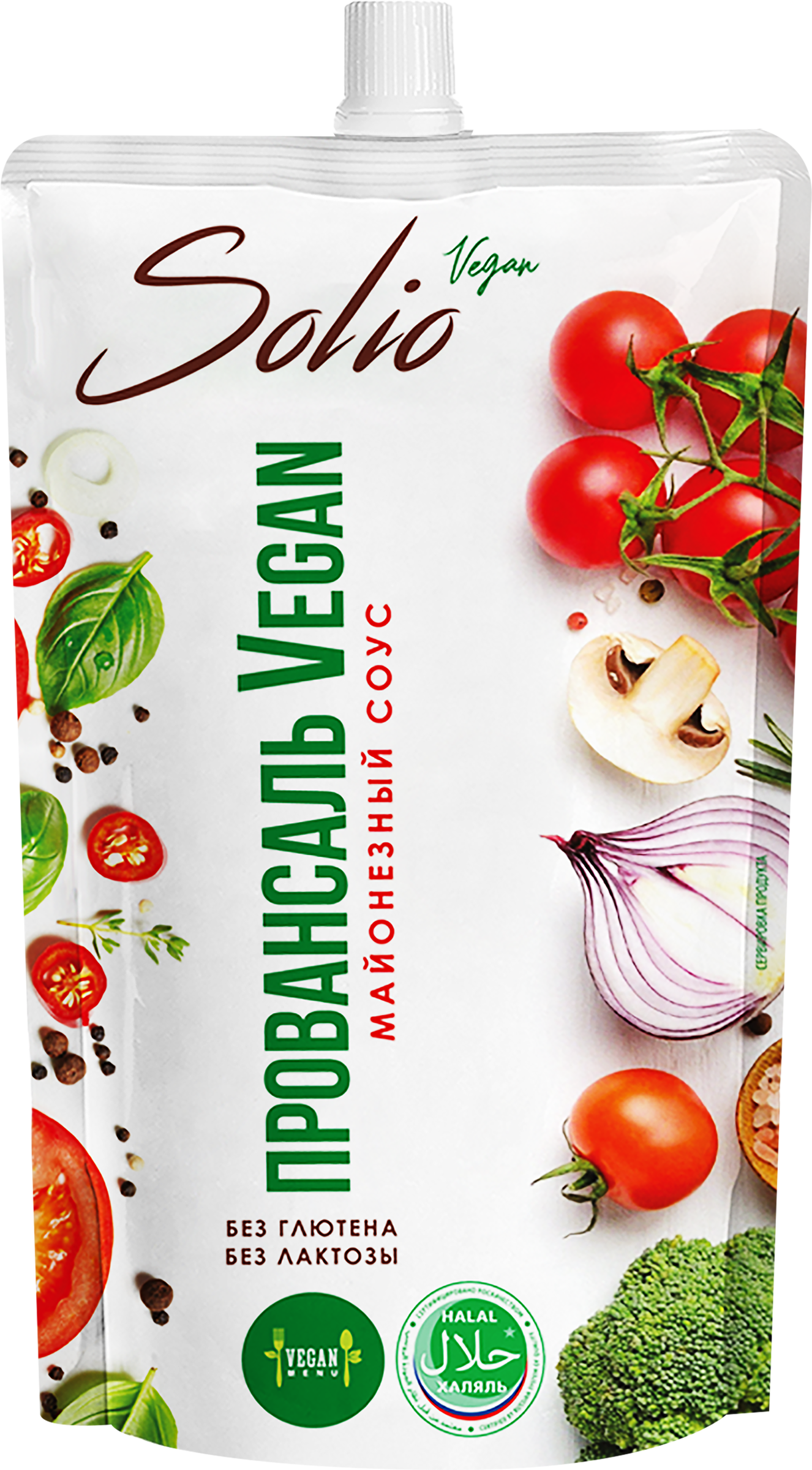 Изображение товара Майонез SOLIO Провансаль 50,5% вегетарианский 500 г дой-пак
