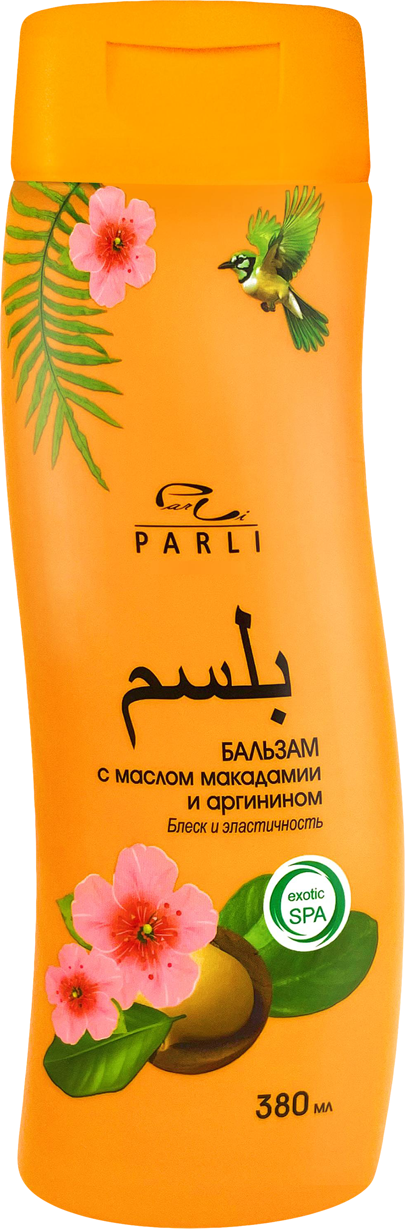 Изображение товара Бальзам для волос PARLI COSMETICS Exotic spa с маслом макадамии 380мл увлажнение