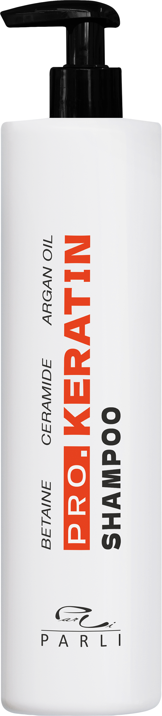 Изображение товара Восстанавливающий шампунь для поврежденных волос PARLI COSMETICS ProKeratin 400мл