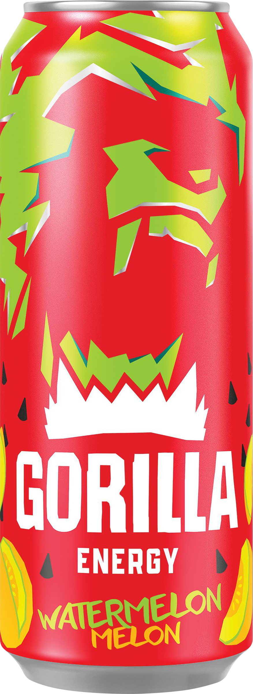 Изображение товара Энергетический напиток GORILLA со вкусом арбуза и дыни 0.45л