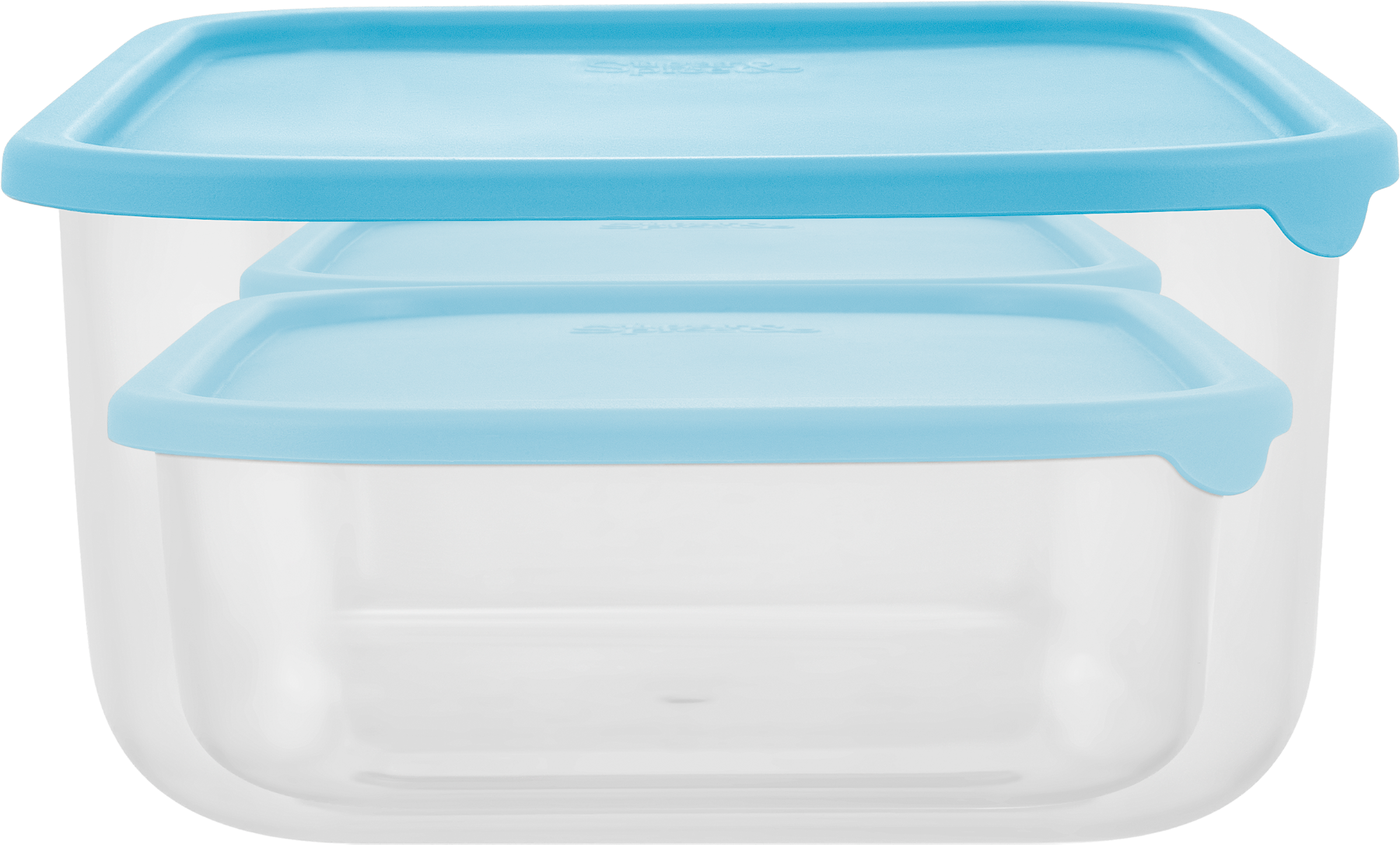 Изображение товара Контейнер для продуктов SUGAR&SPICE Vanilla с гибкой крышкой 4.5л и 1л, 3 шт