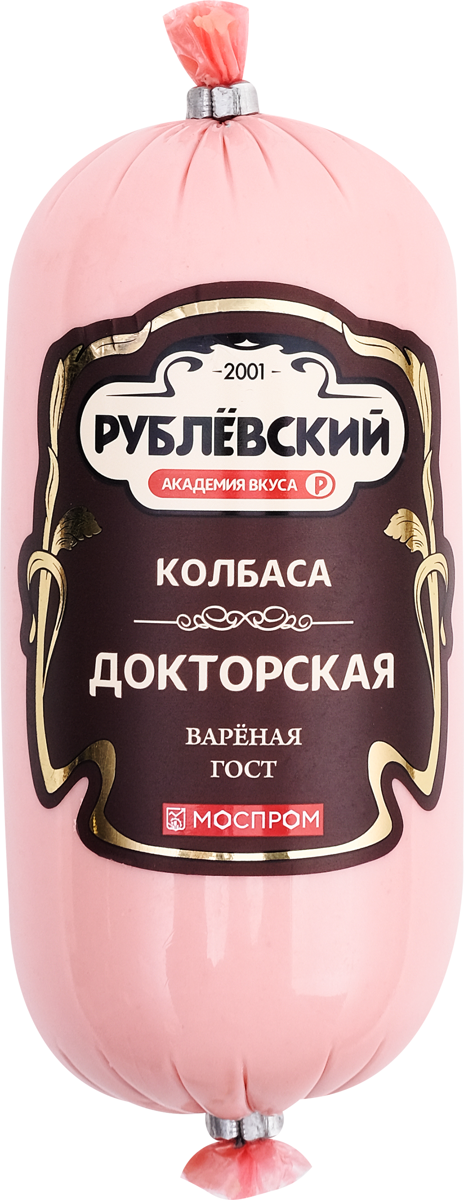 Изображение товара Колбаса РУБЛЁВСКИЙ Докторская вареная п/а натуральный вкус и качество