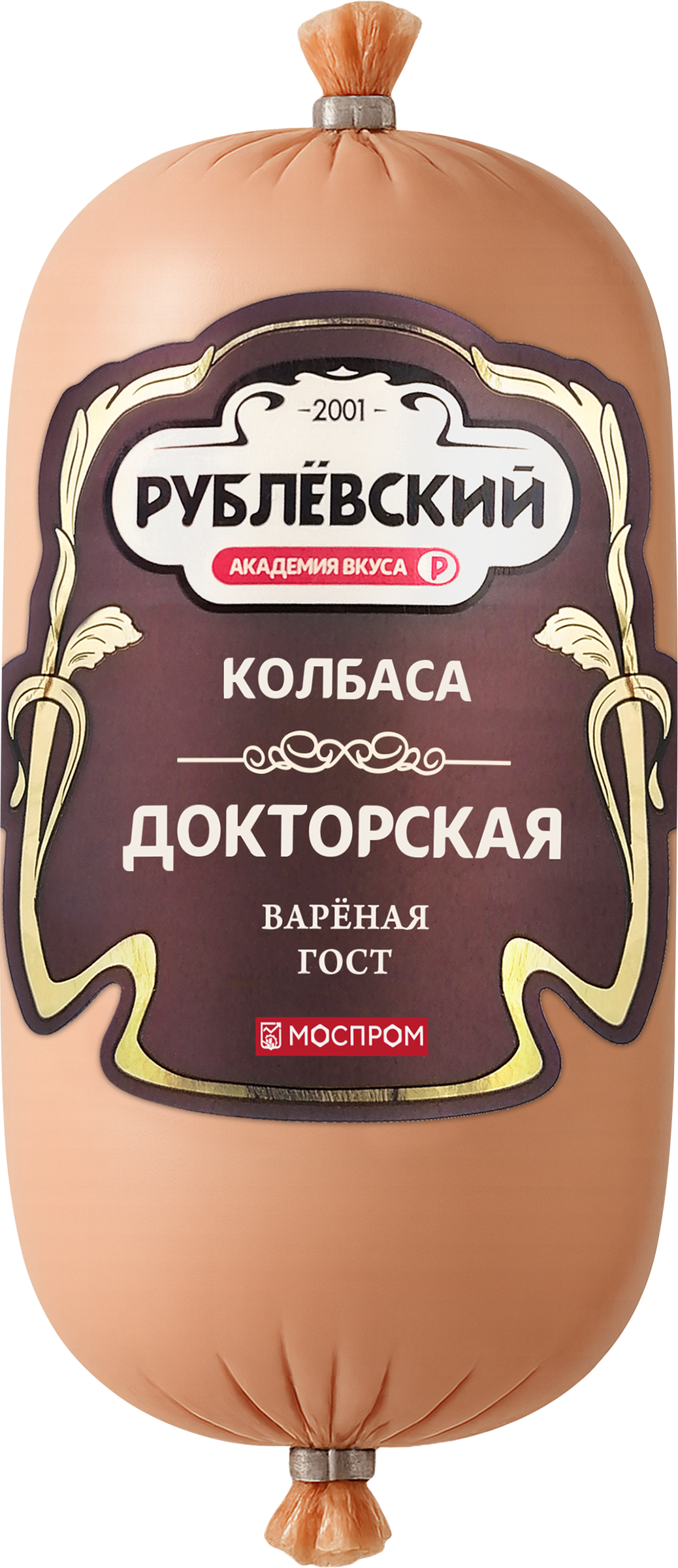 Изображение товара Колбаса РУБЛЁВСКИЙ Докторская вареная п/а натуральный вкус и качество