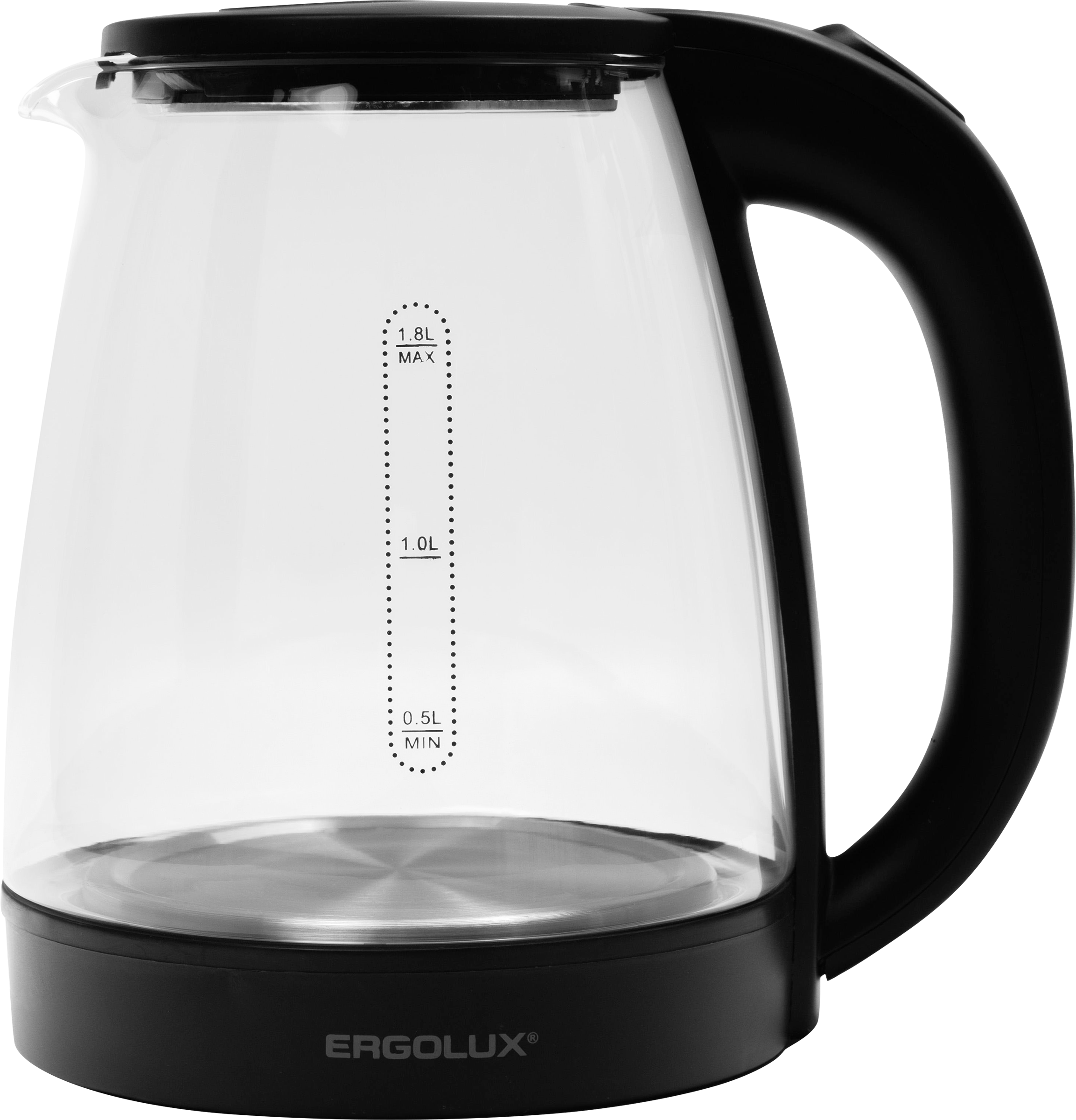 Изображение товара Чайник электрический ERGOLUX 1.8л с LED-подсветкой