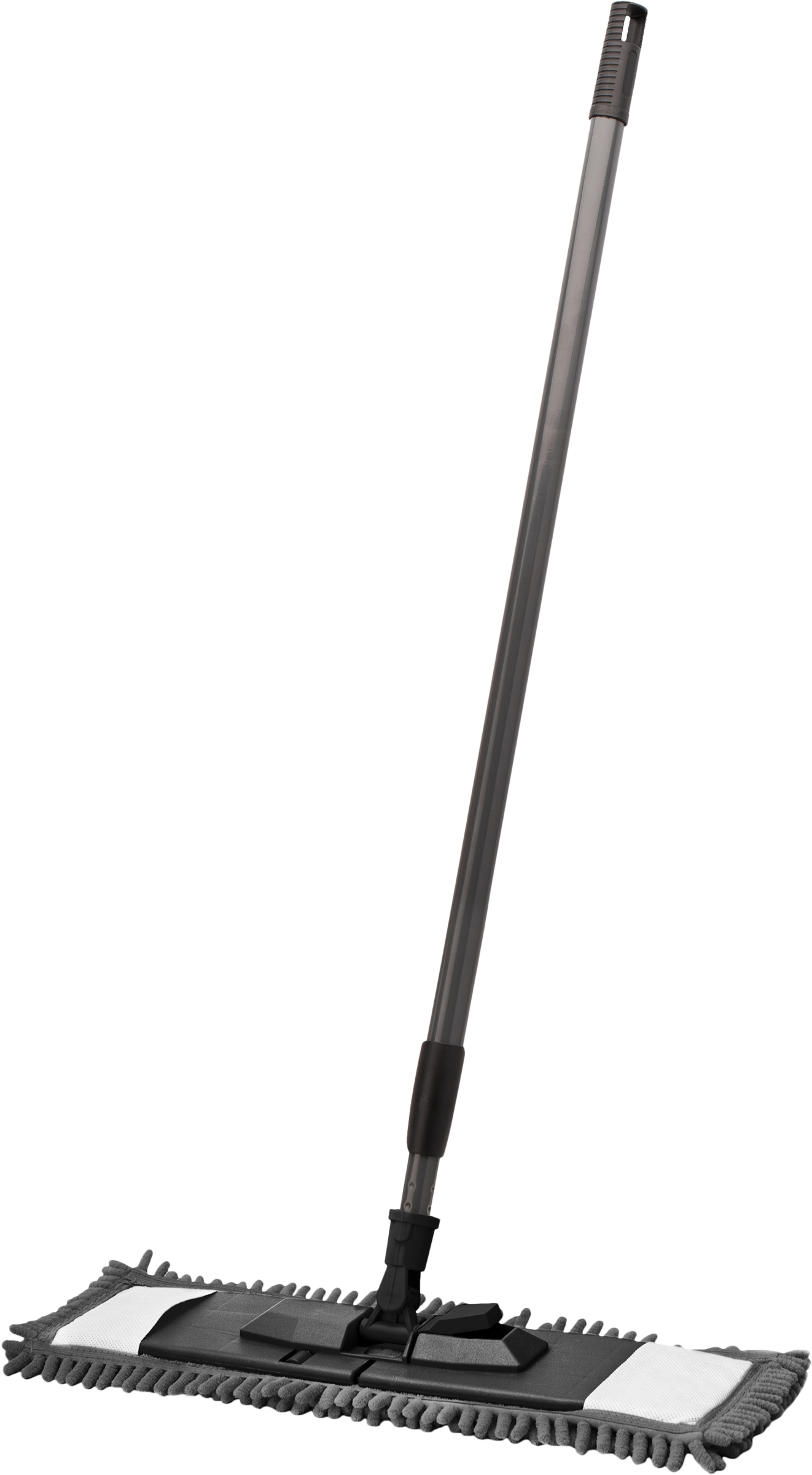 Изображение товара Швабра HOMECLUB плоская с насадкой шенилл и телескопической рукояткой
