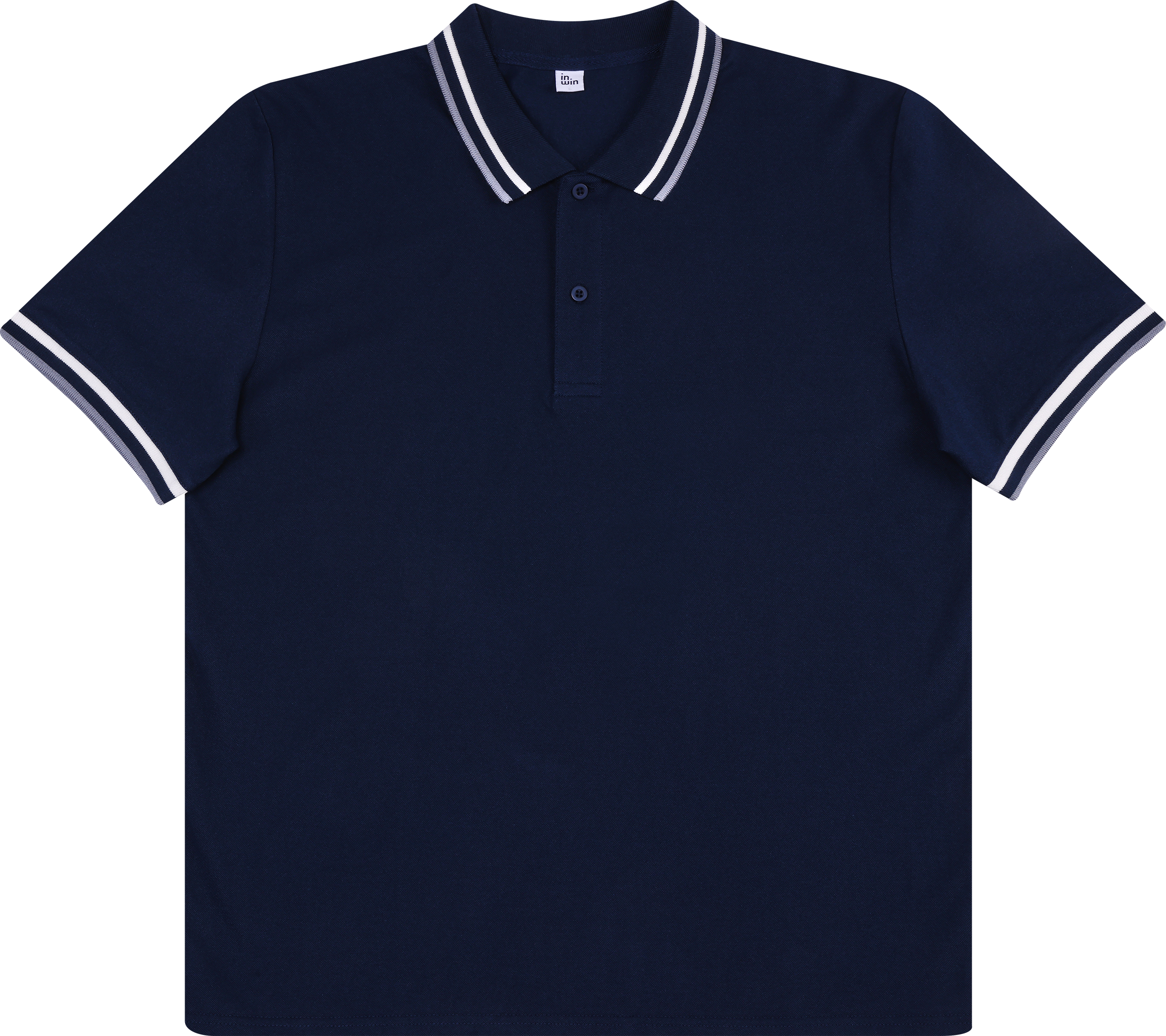 Изображение товара Рубашка INWIN SS26102-01 Поло короткий рукав синий Изображение товара Рубашка INWIN SS26102-01 Поло короткий рукав синий
