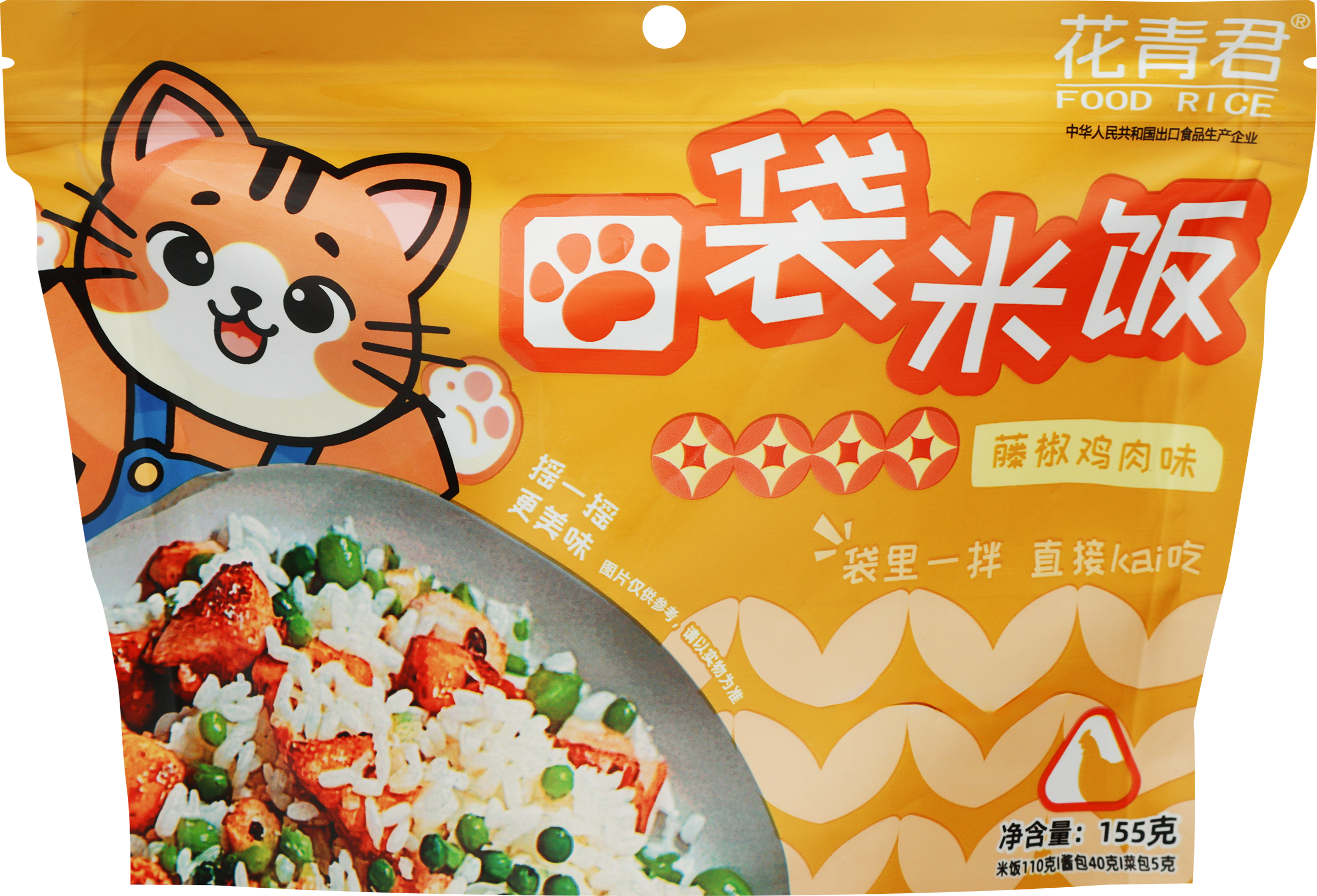 Изображение товара Быстрый рис с соусом со вкусом курицы FOOD RICE 212.99 рублей