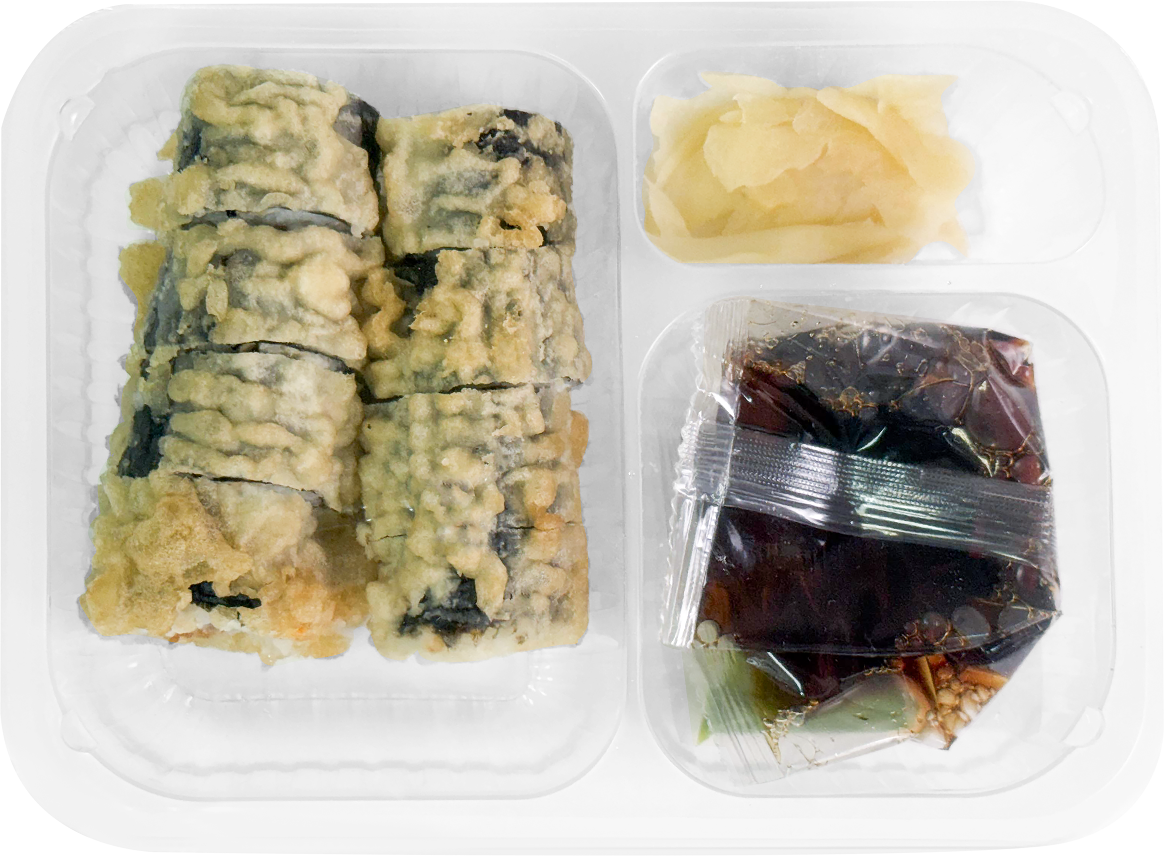 Изображение товара Ролл ЙУМИ Унаги темпура 185г вкусный японский ролл с угрем в хрустящей темпуре