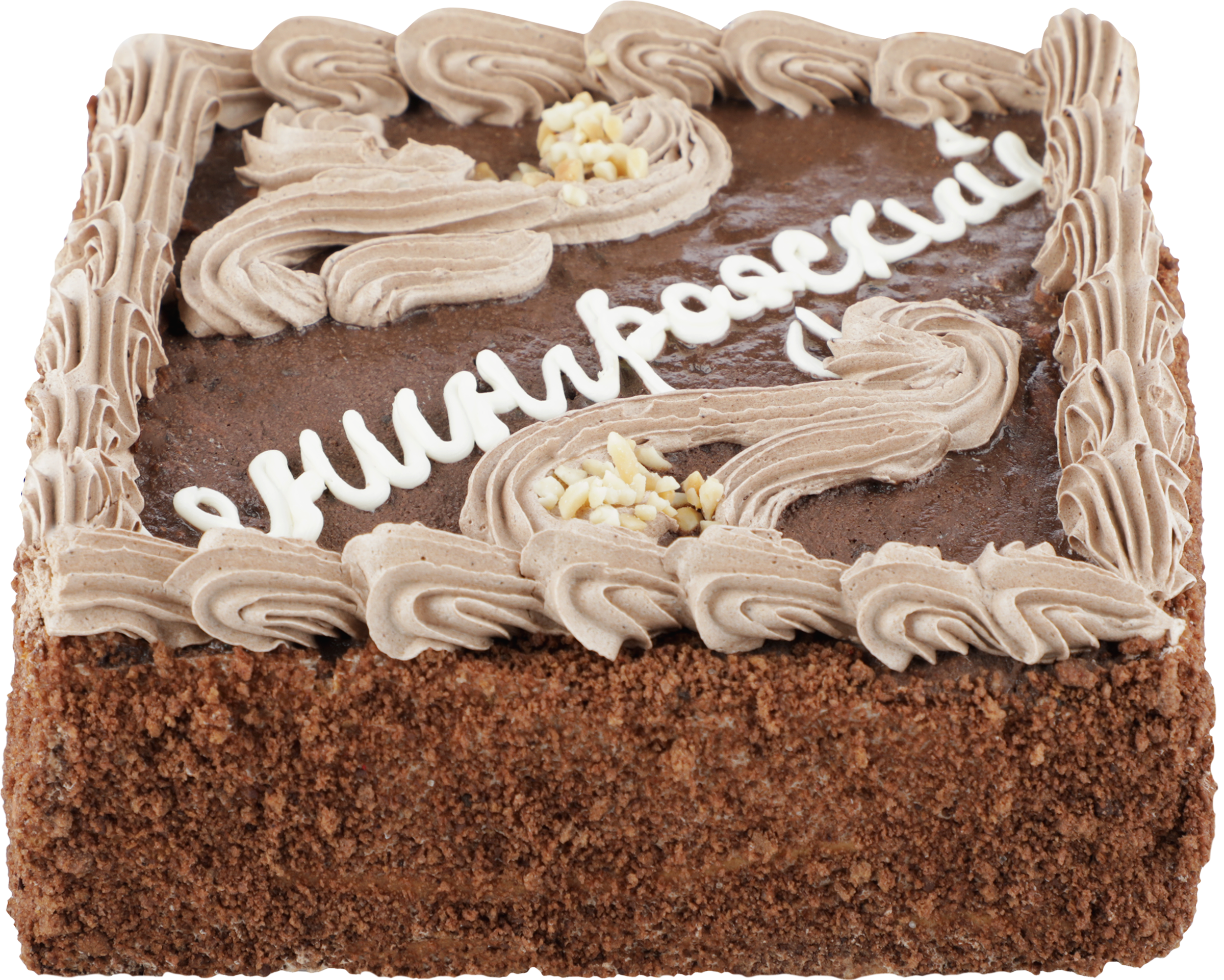 Изображение товара Торт МИСТЕР ТОРТ Ленинградский 850г классический десерт с арахисом