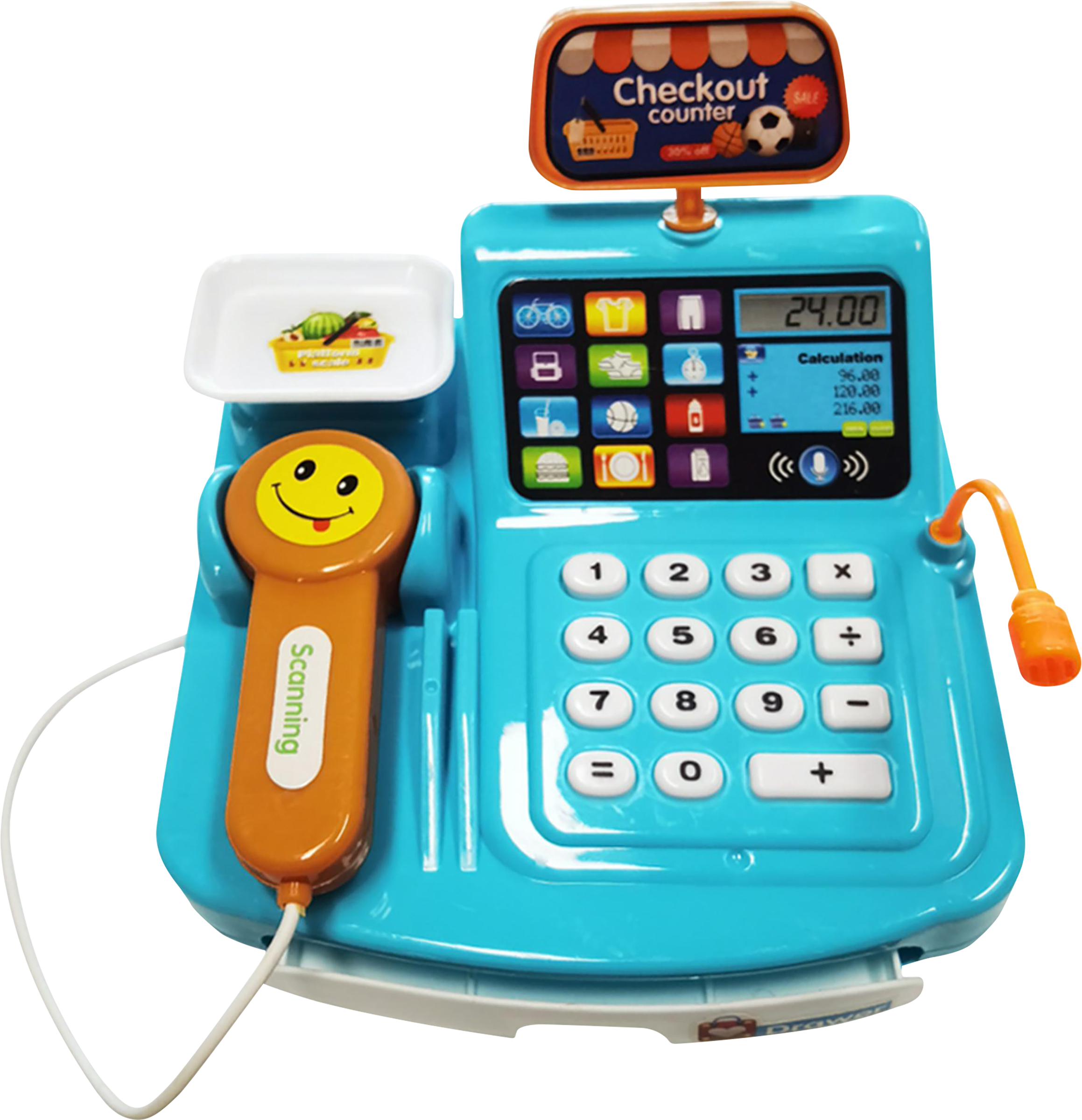 Изображение товара Набор игровой Супермаркет, со звуковыми и световыми эффектами, Арт. 2054845