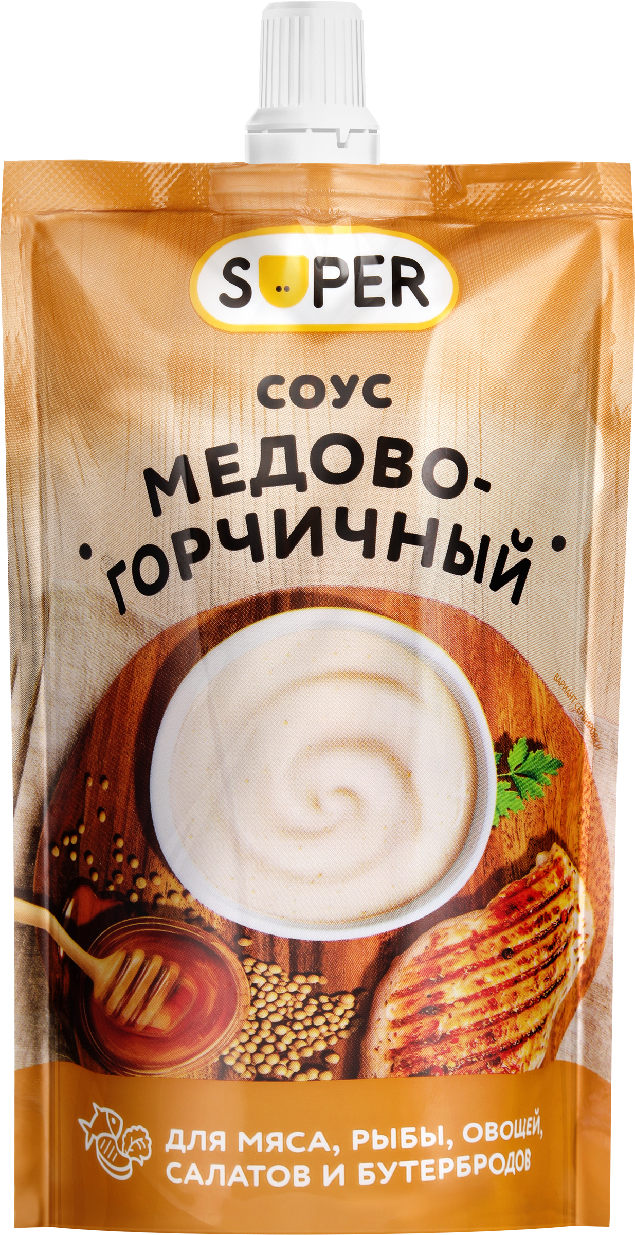 Изображение товара Соус SUPER медово-горчичный 230 кКал