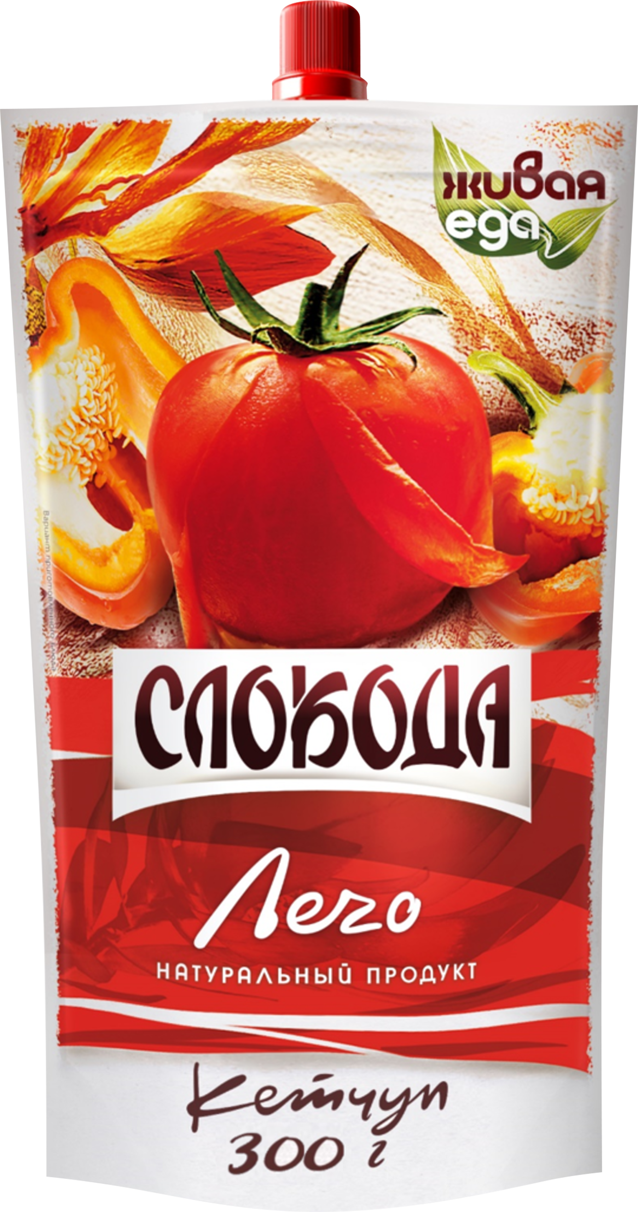 Изображение товара Кетчуп СЛОБОДА Лечо натуральный соус 250 г