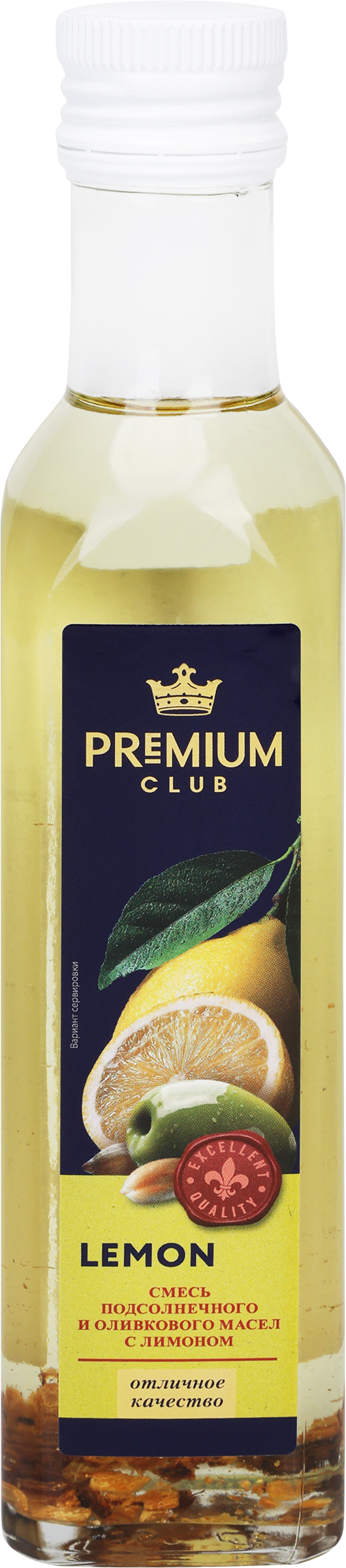 Изображение товара Масло-смесь PREMIUM CLUB с лимоном - идеальный выбор для кулинарии