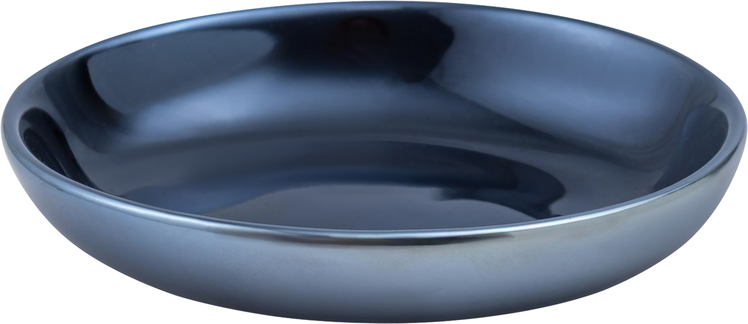 Изображение товара Мыльница SWENSA Glam синий керамика для ванной комнаты