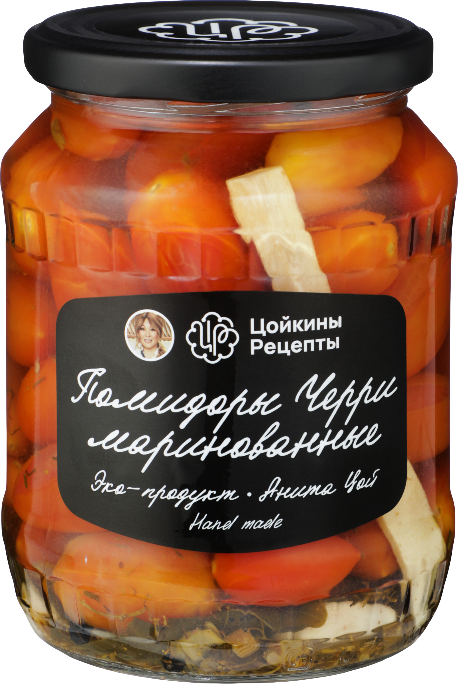 Изображение товара Томаты Черри маринованные ЦОЙКИНЫ РЕЦЕПТЫ, 670г