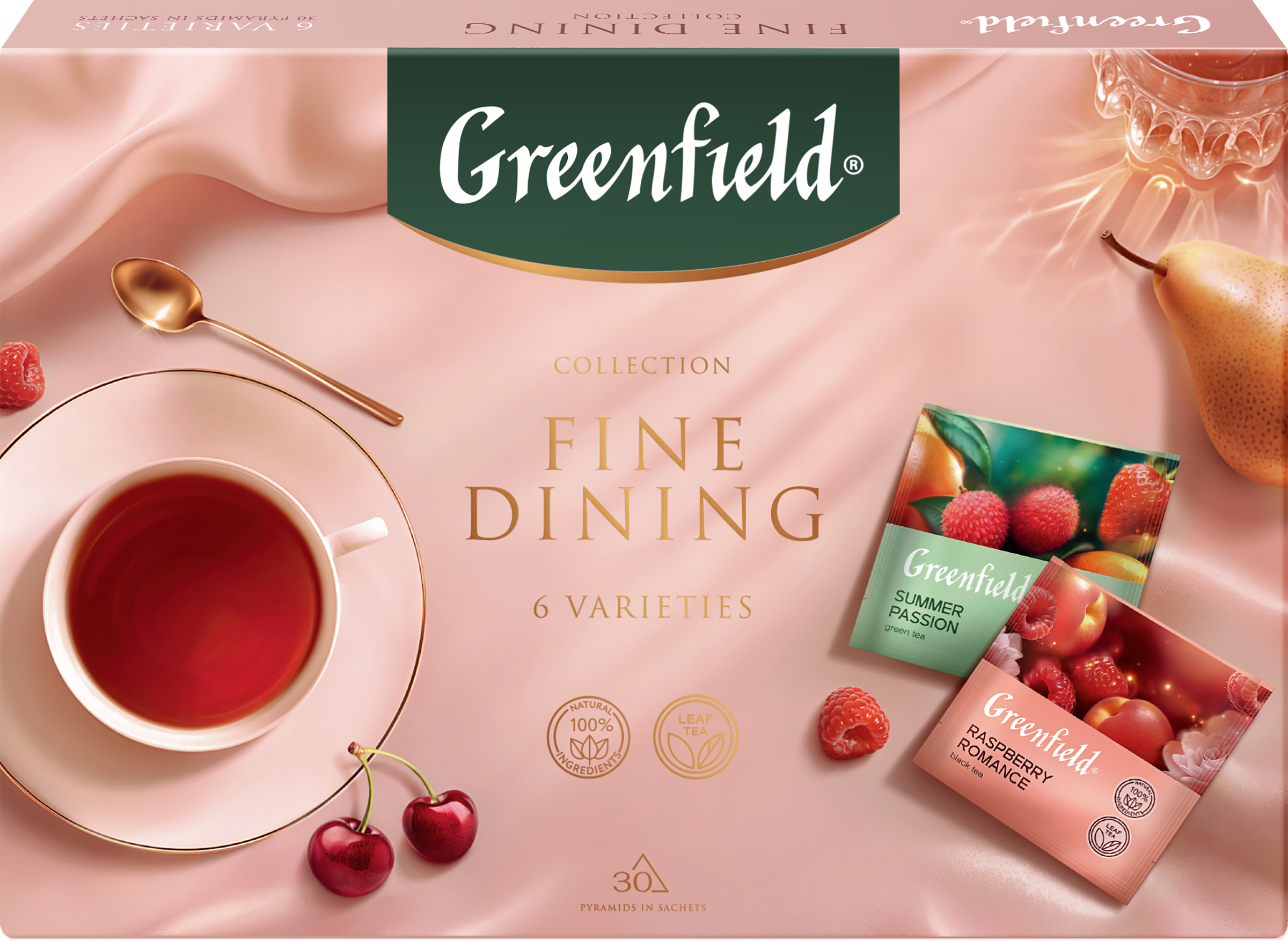 Изображение товара Набор чая GREENFIELD Коллекция изысканного чая, 30пир