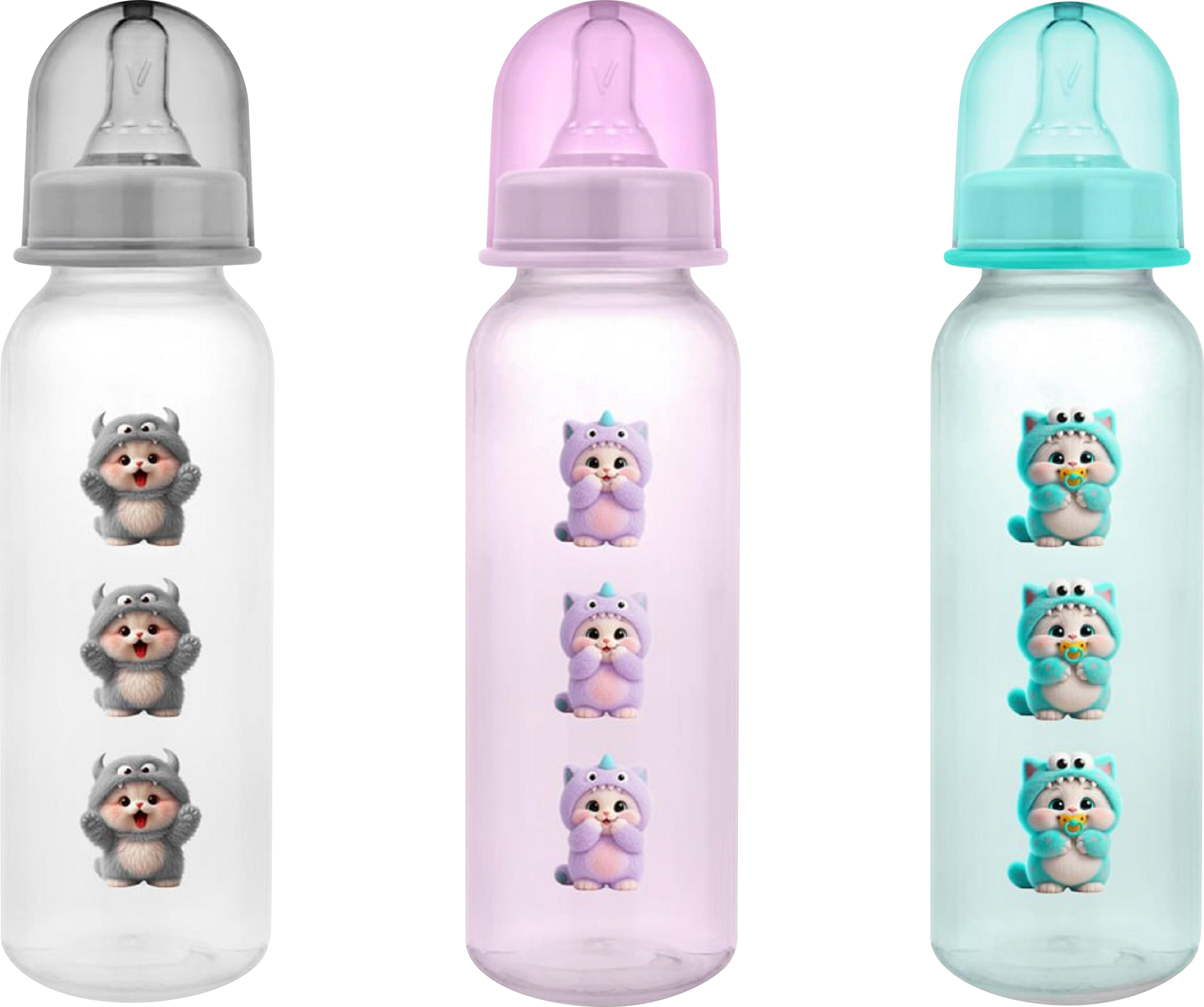 Изображение товара Бутылочка для кормления МАМИНА РАДОСТЬ Классика 250мл с соской S