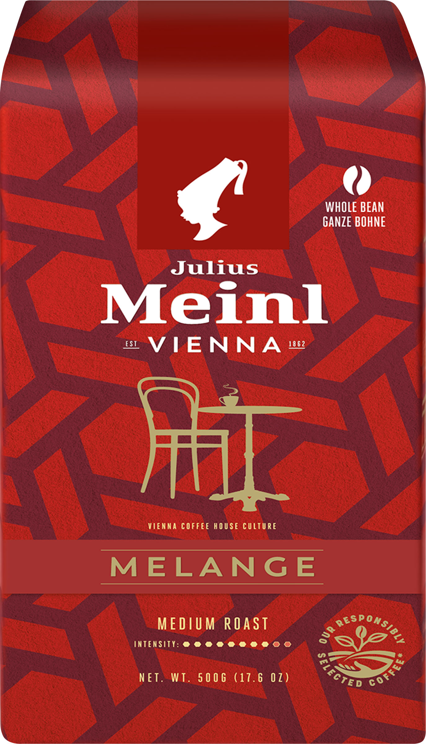 Изображение товара Зерновой кофе JULIUS MEINL Меланж Венская коллекция 500г Италия