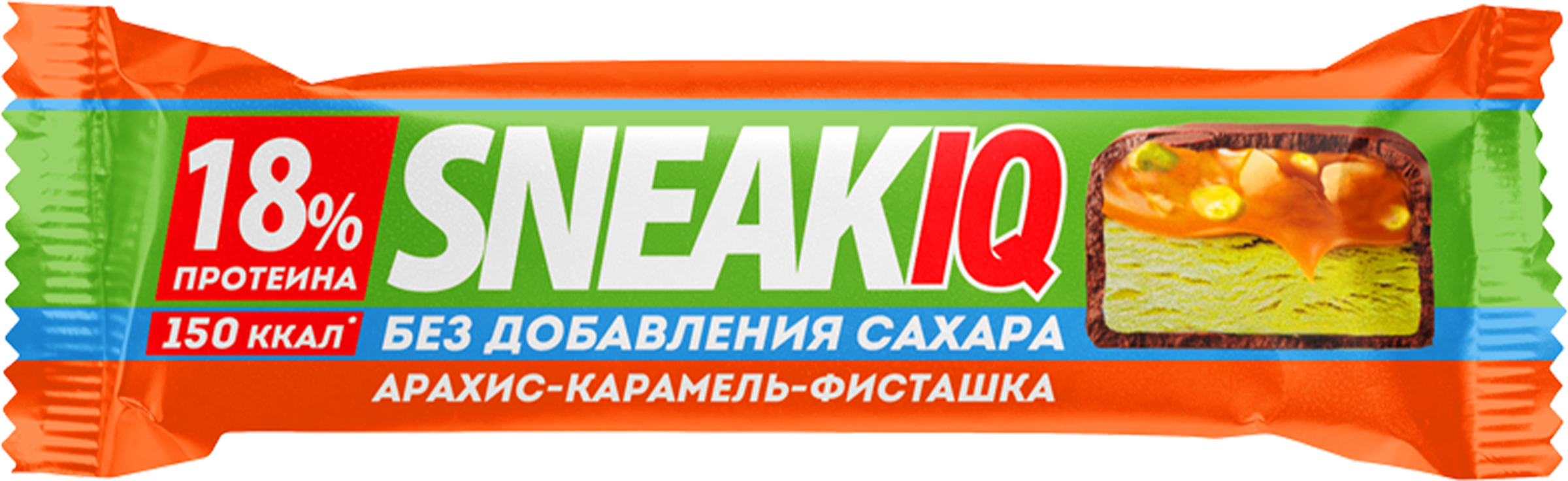 Изображение товара Протеиновый батончик с орехами и низким содержанием сахара 60 г