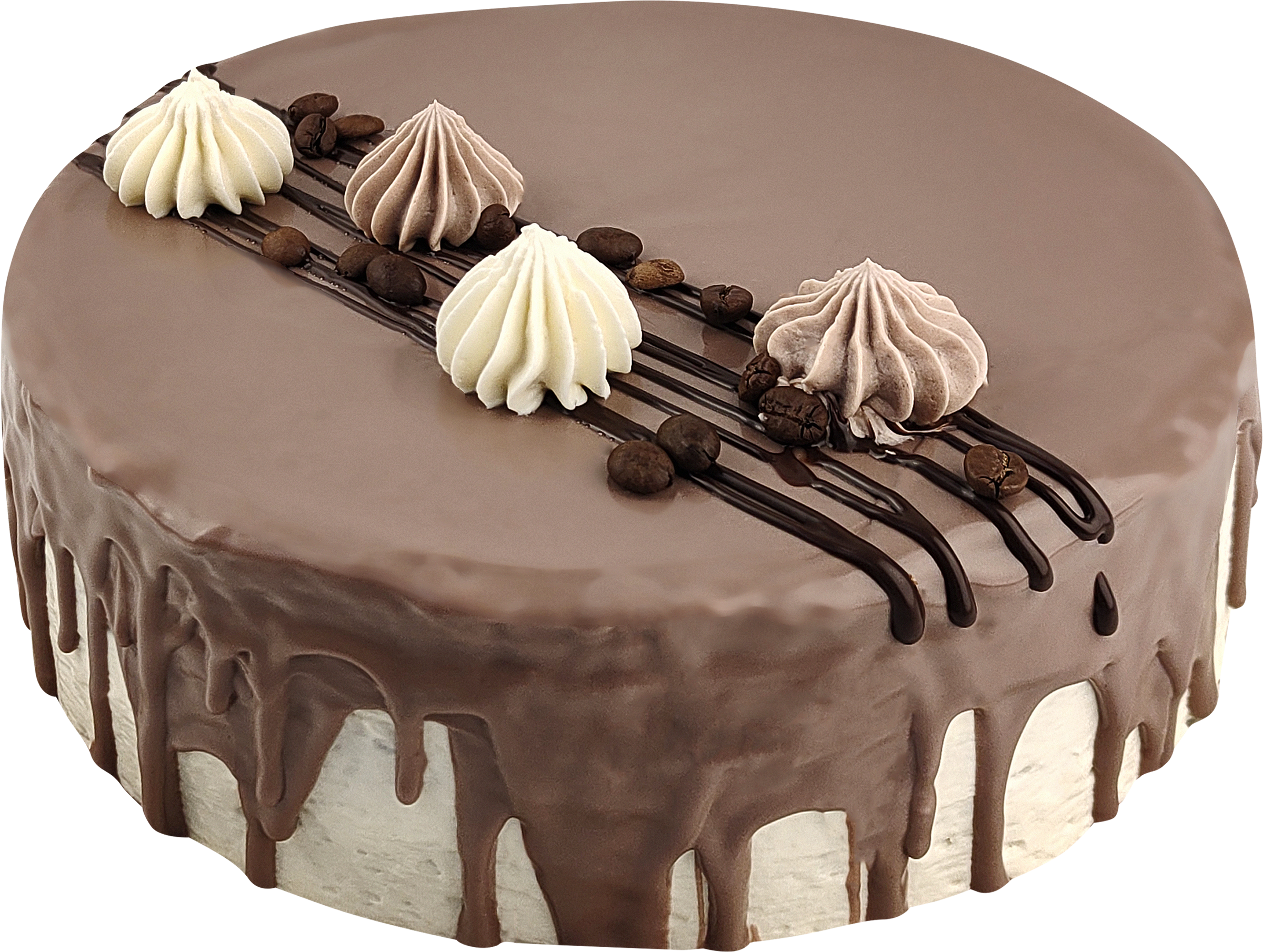 Изображение товара Торт PREMIUM CLUB Лавандовый раф 1,3кг с шоколадом и кофе оригинальный десерт