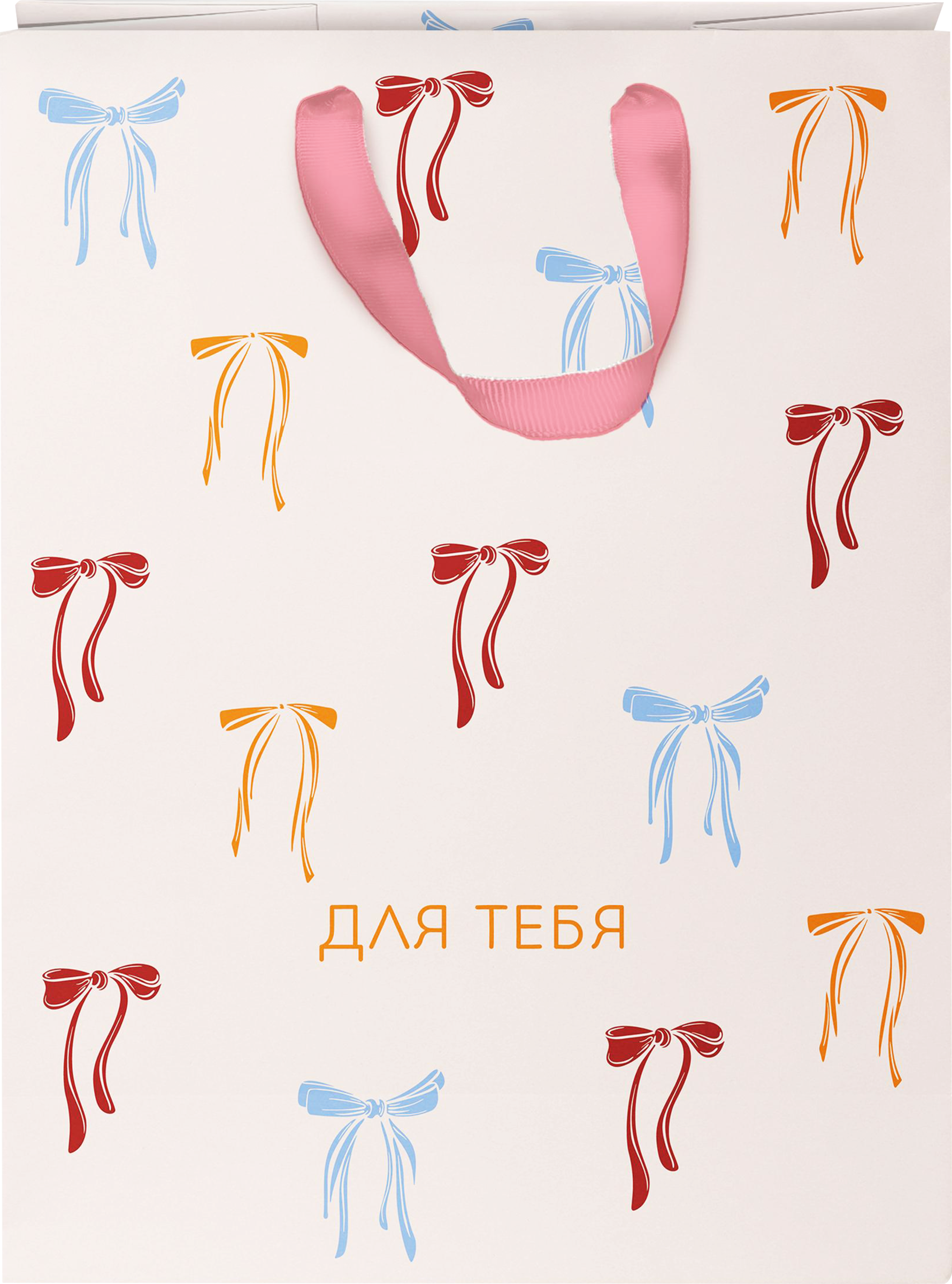 Изображение товара Подарочный пакет CITY HOME TRADE Cherry Lady 14х19х9см бумага