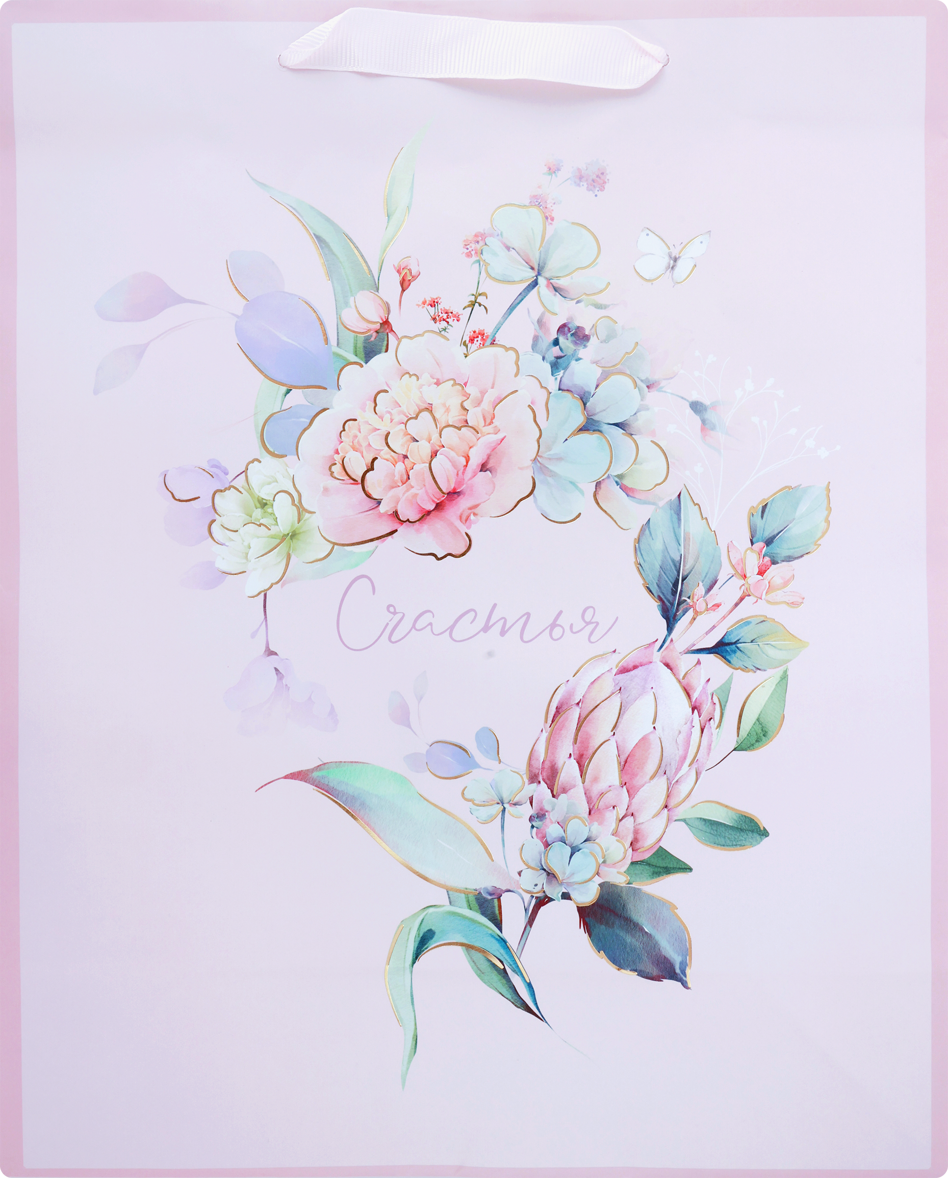 Изображение товара Подарочный пакет CITY HOME TRADE Special Flower 31,5х25,5х11см