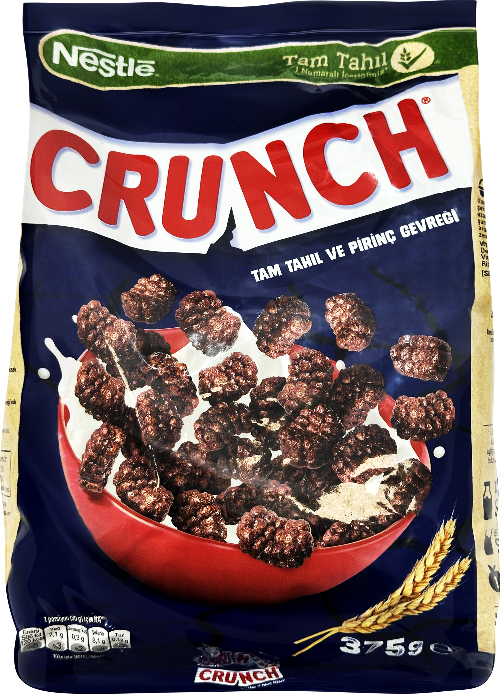 Изображение товара Готовый завтрак NESTLE Crunch 375г с шоколадным вкусом