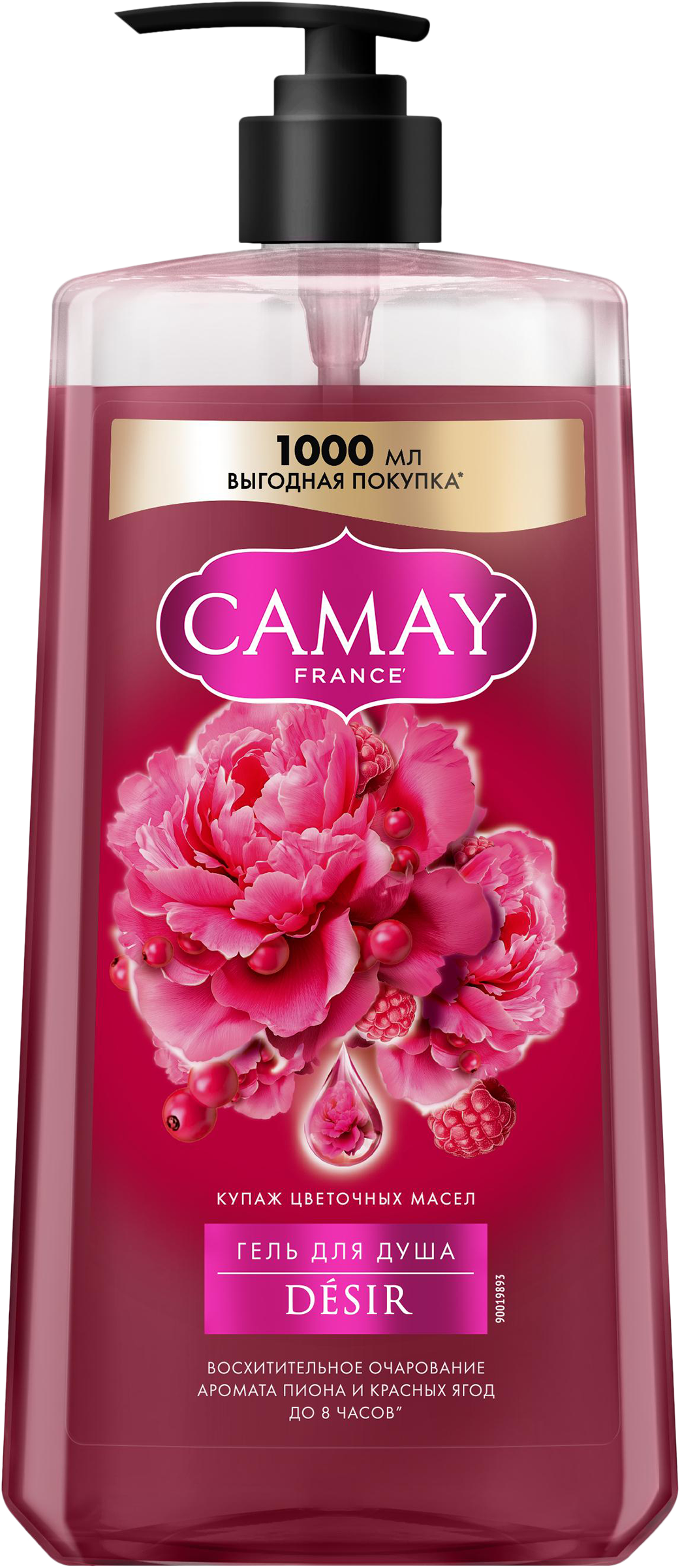 Изображение товара Гель для душа CAMAY Desir восхитительное очарование, увлажнение и аромат