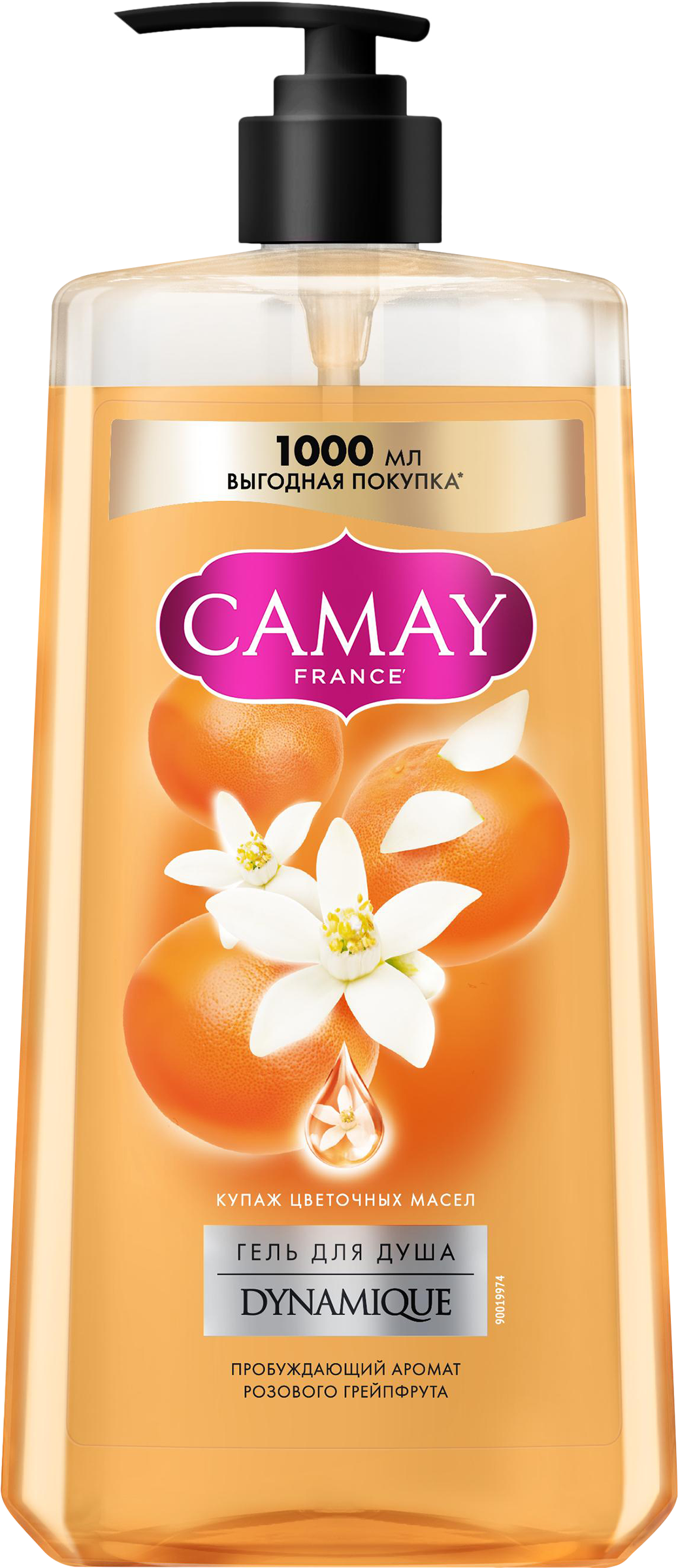 Изображение товара Гель для душа CAMAY Динамик мягкое очищение и свежесть 250 мл