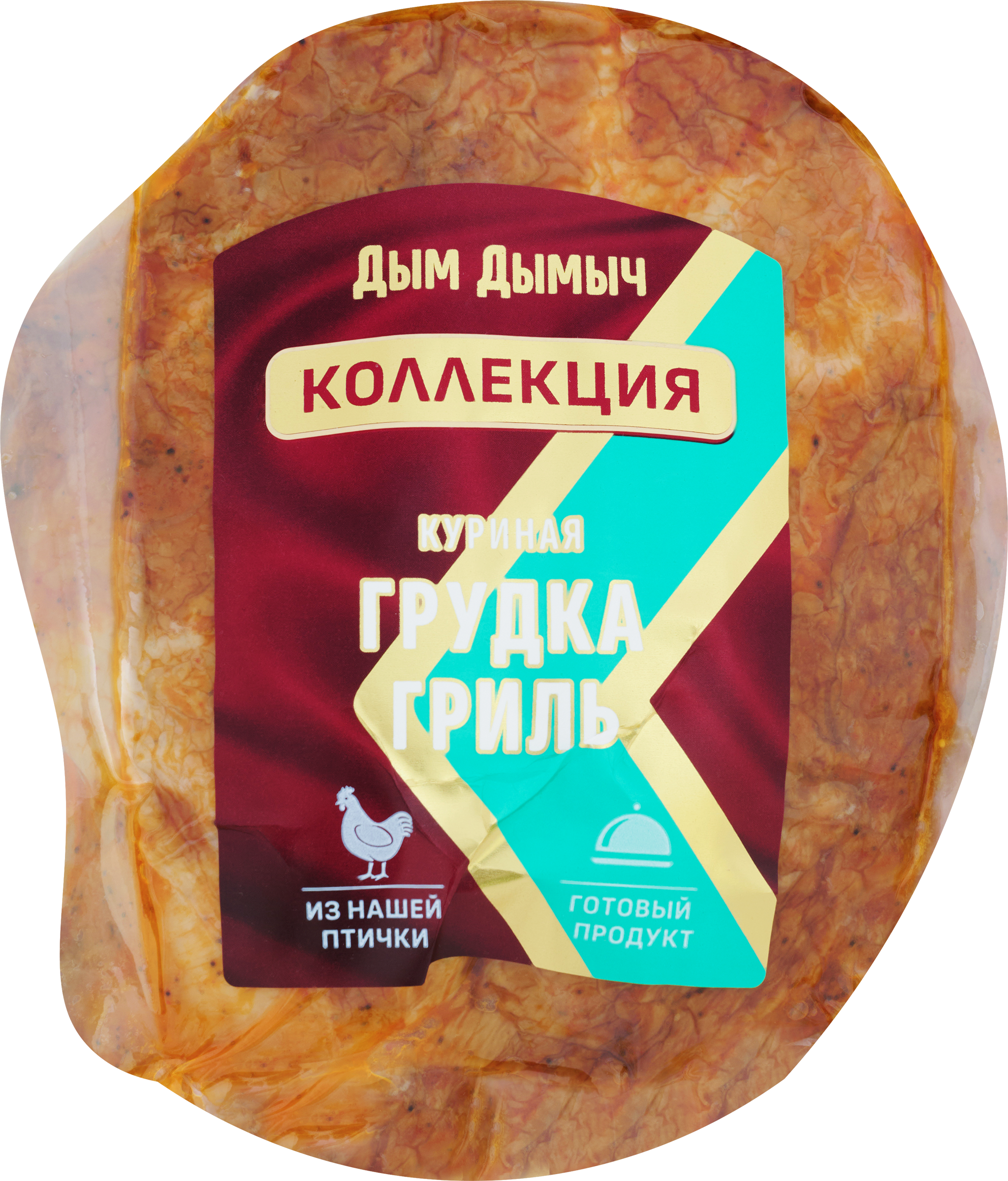 Изображение товара Филе грудки куриное ДЫМ ДЫМЫЧ запеченное гриль, весовое, натуральное мясо