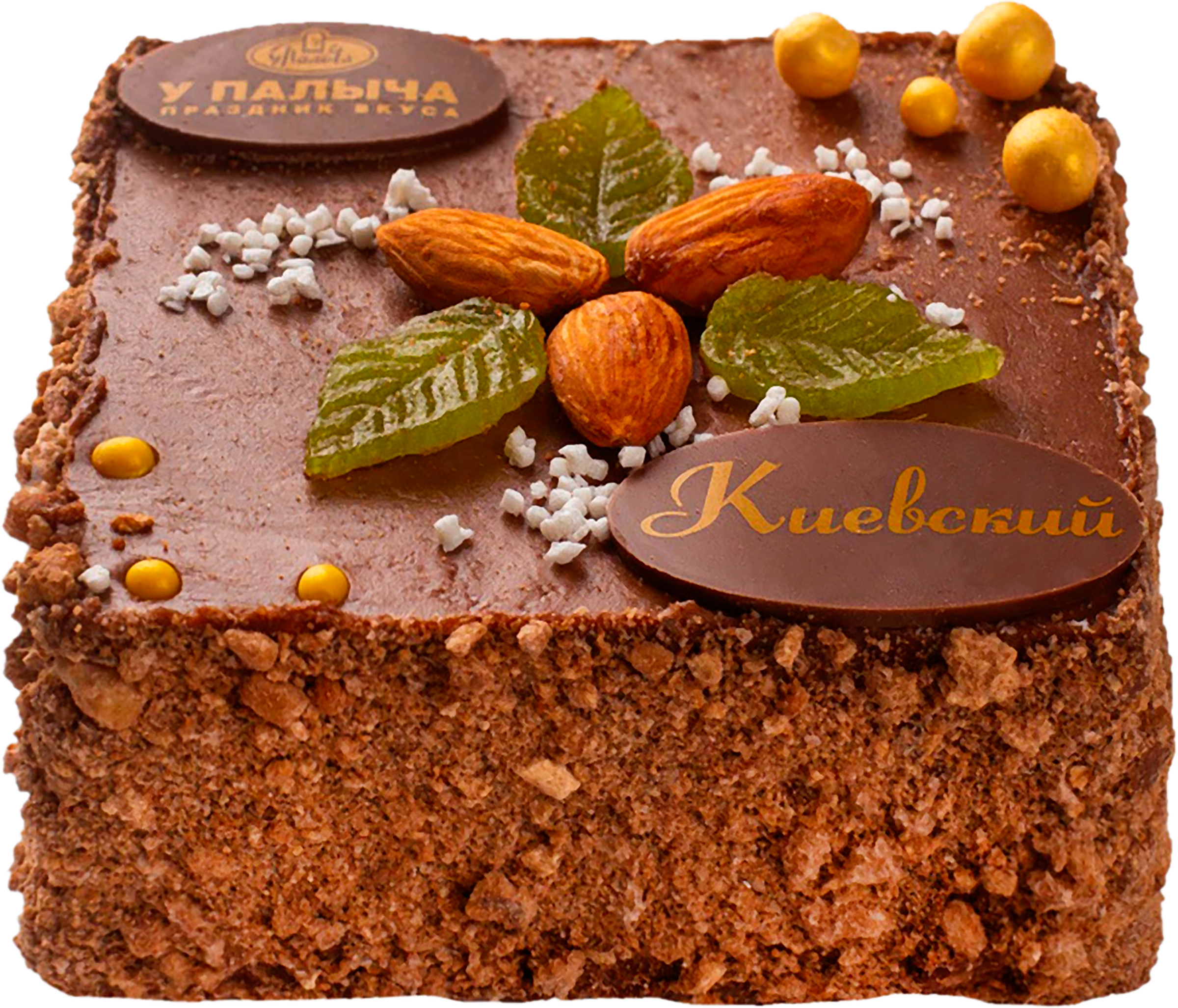 Изображение товара Торт Киевский ориг У ПАЛЫЧА - насыщенный шоколадный десерт с орехами