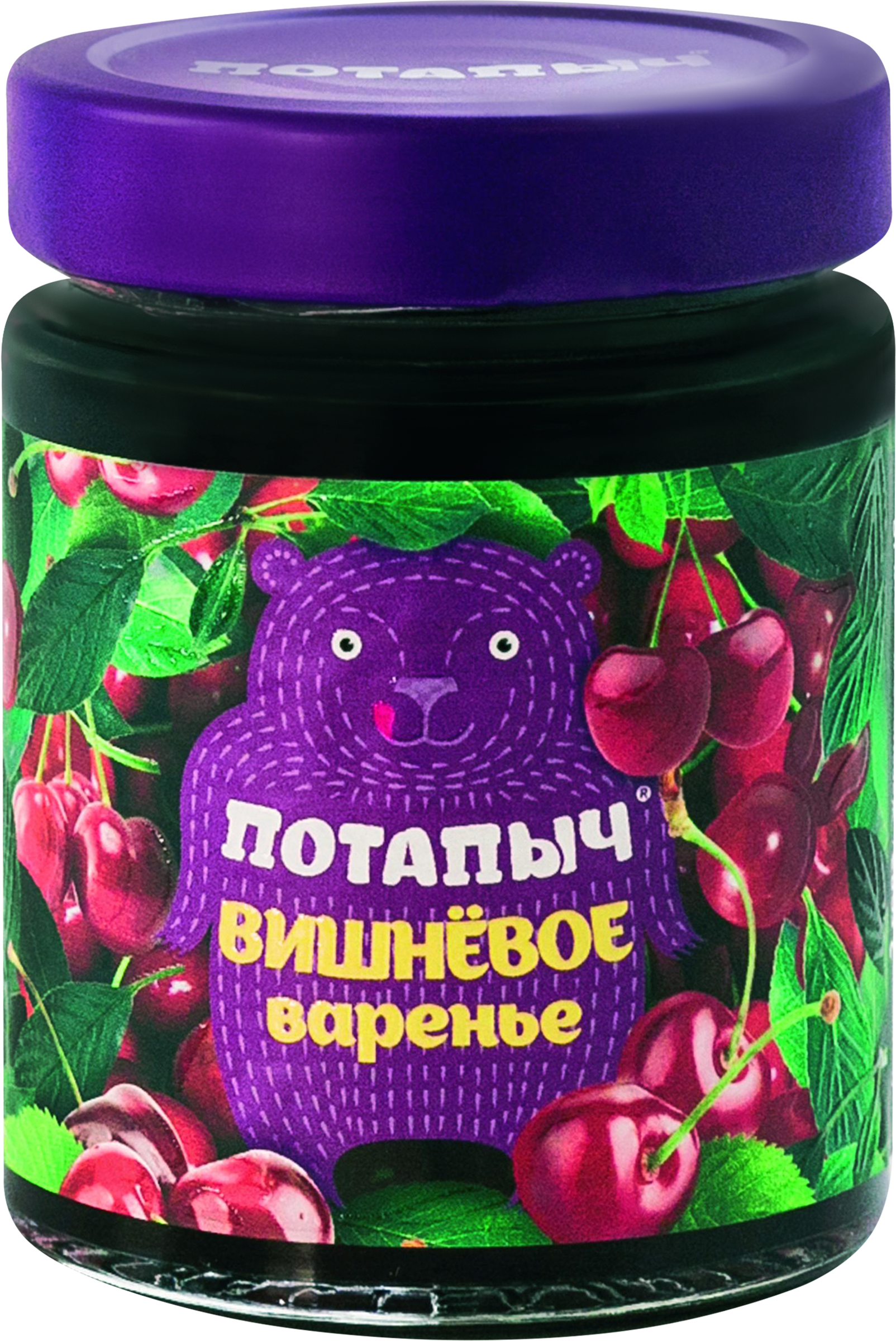 Изображение товара Варенье ПОТАПЫЧ Вишневое, 280г