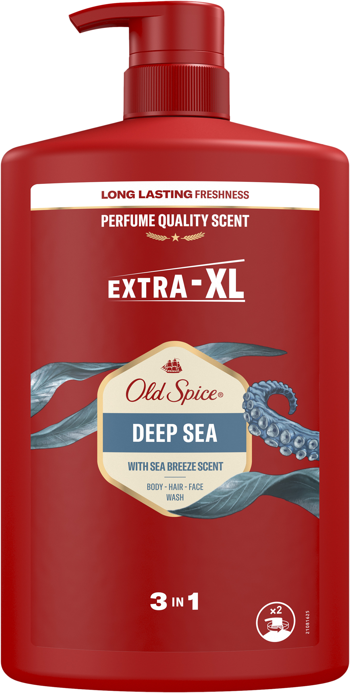 Изображение товара Гель для душа и шампунь мужской OLD SPICE Deep sea 3в1, 1000мл