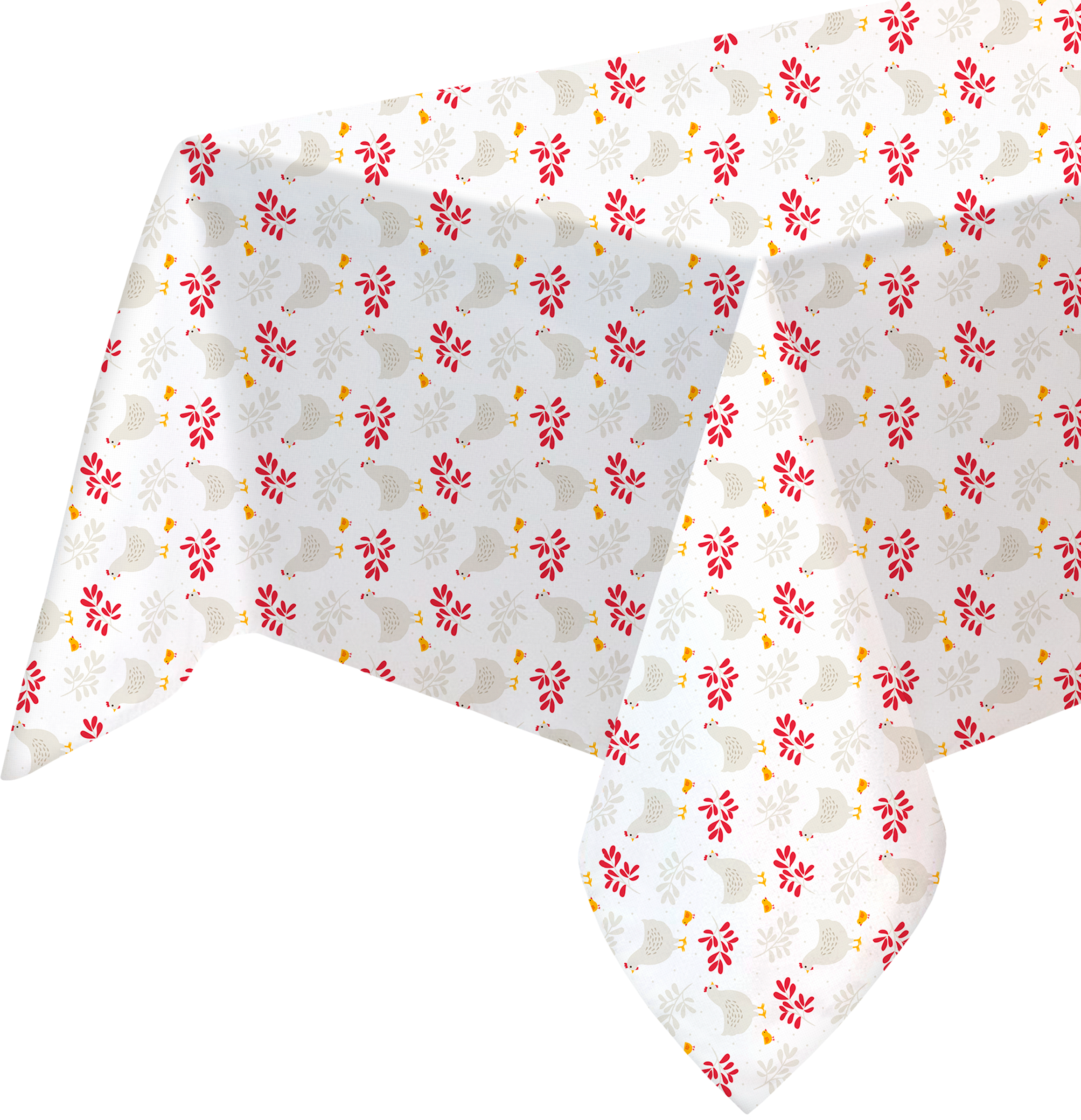 Изображение товара Скатерть ВАСИЛИСА Пасха 145х180см - 100% хлопок, яркий дизайн